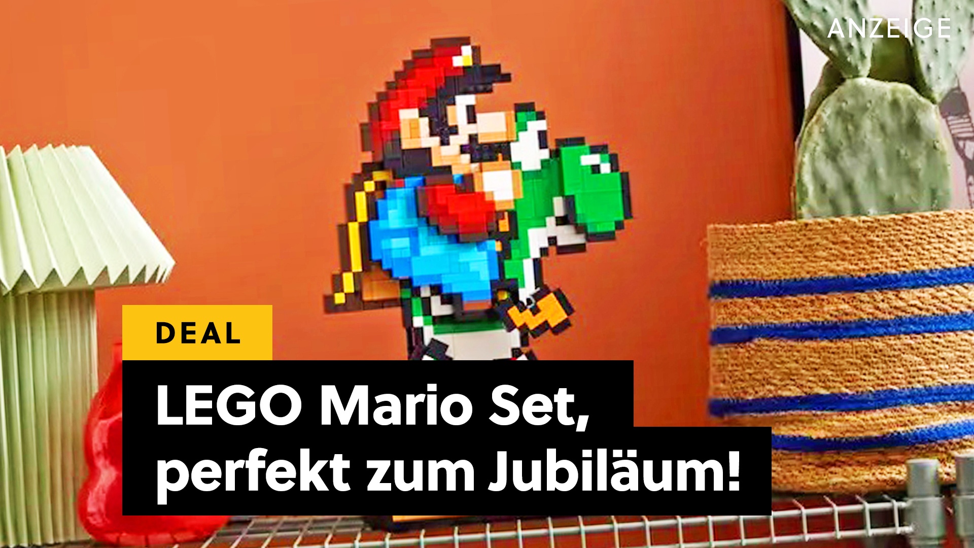 Deals: LEGO Mario & Yoshi - Jeder Nintendo-Fan wird dieses Erwachsenen-Set lieben! [Anzeige]