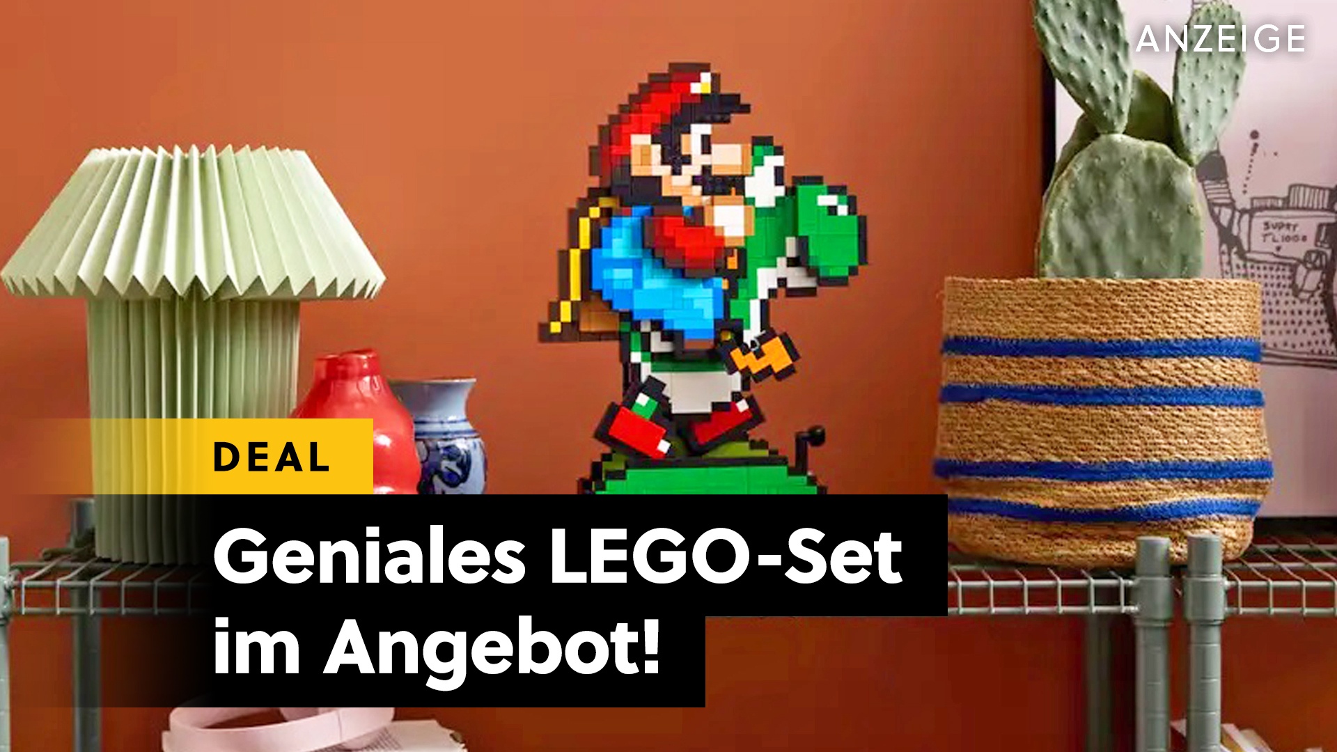 Deals: LEGO Mario & Yoshi - Jeder Nintendo-Fan wird dieses Erwachsenen-Set lieben! [Anzeige]