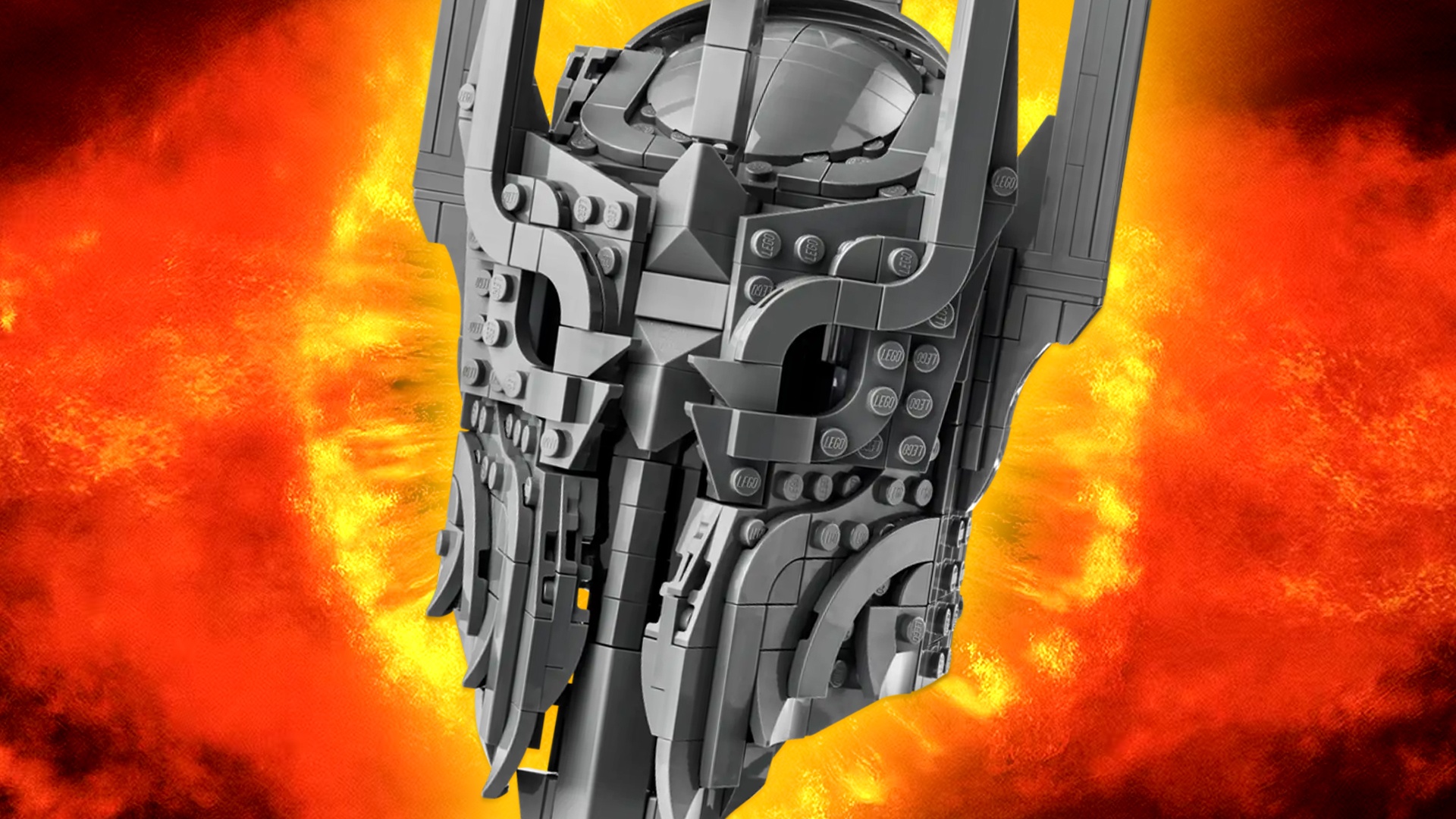 News: Der Herr der Ringe - Der Kopf des größten Schurken von Mittelerde wird zum Lego-Set mit über 500 Steinen