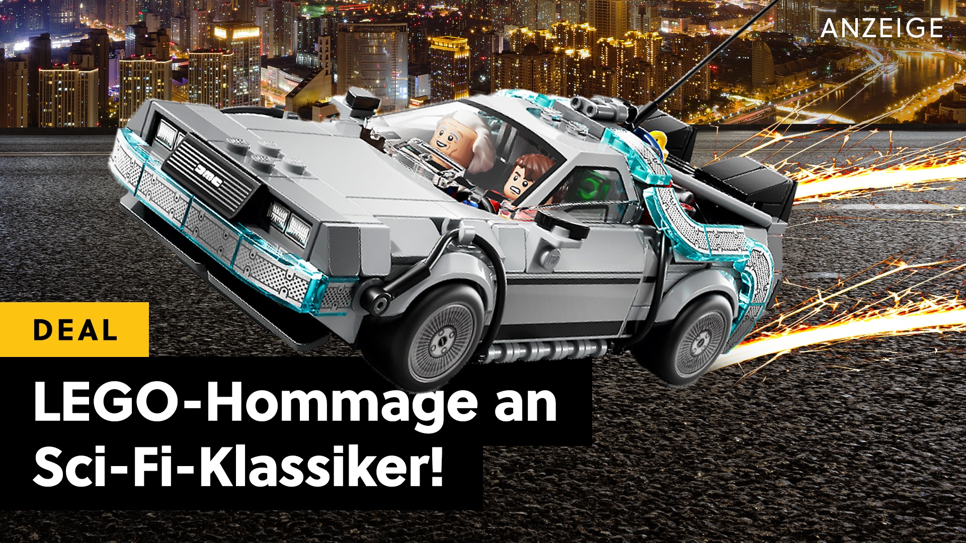Deals: LEGO DeLorean - »Zurück in die Zukunft« hat aktuell eins der besten Sets [Anzeige]