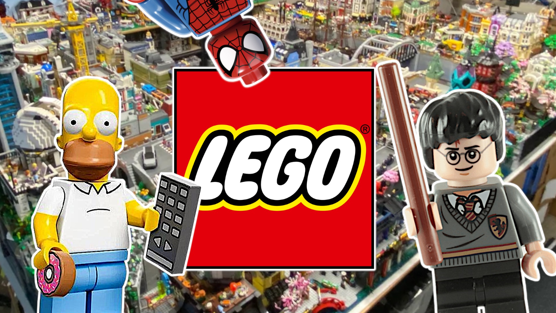 News: Klemmbausteine - Lego Fan baut 18 Jahre lang ein Mutiversum und vereint Harry Potter, Marvel, Simpsons und Co. in einer gigantischen Stadt