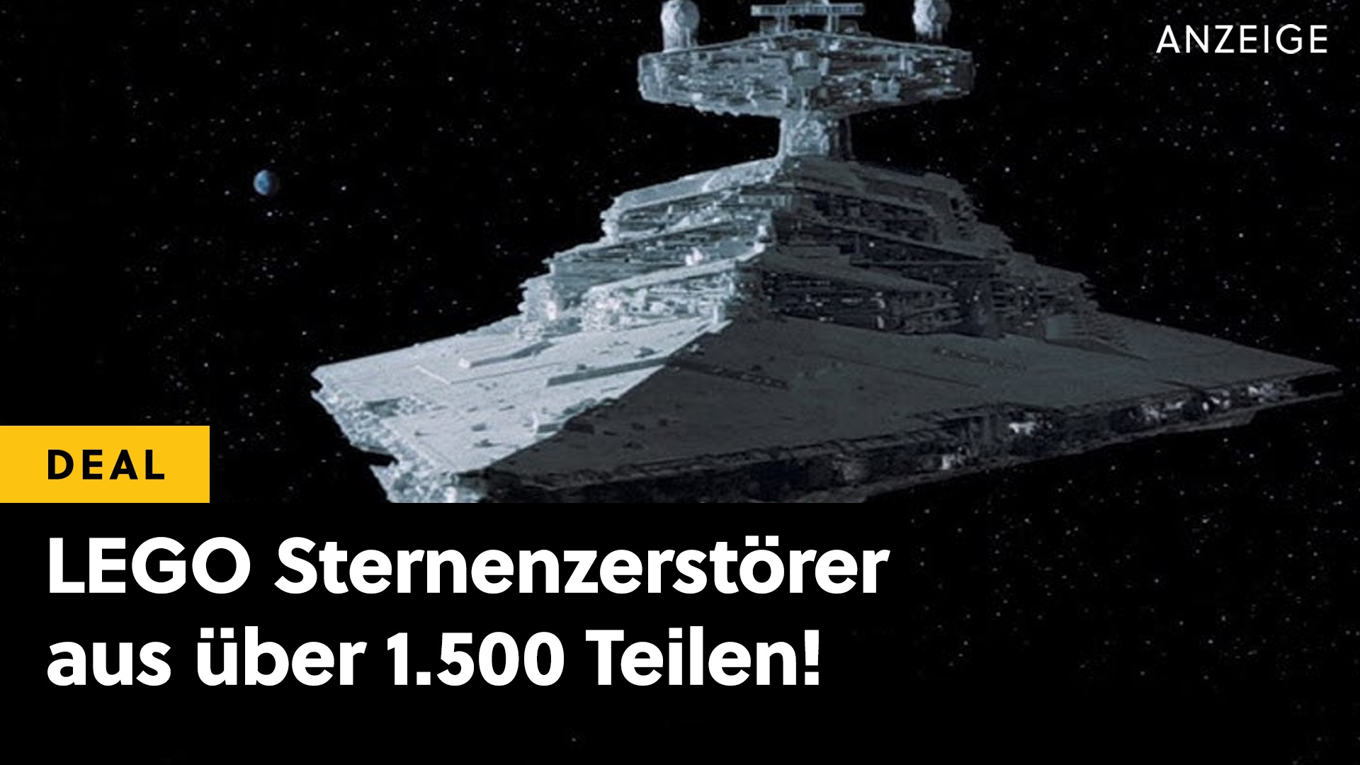 Deals: Sternenzerstörer - Über 1.500 Teile: Das Original von LEGO ist im Sale! [Anzeige]