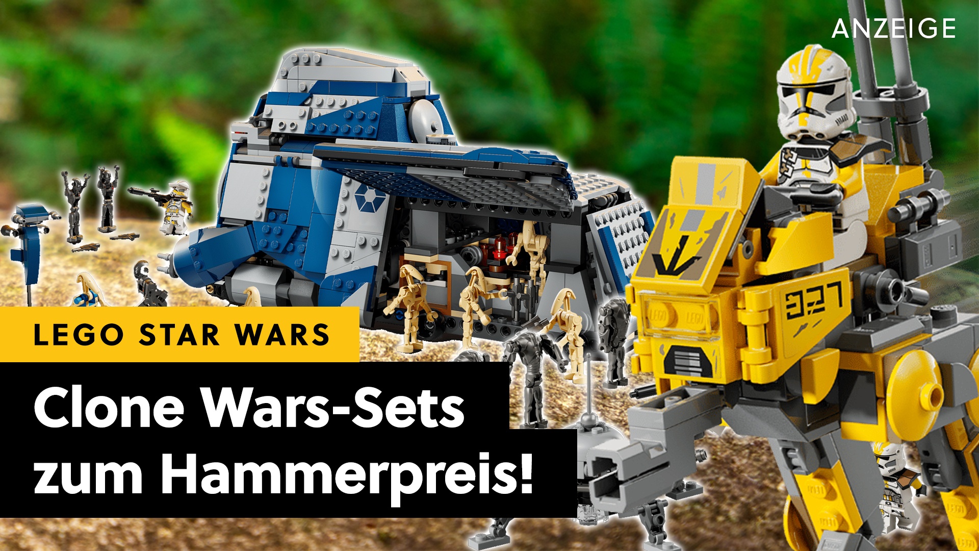 Deals: LEGO Star Wars - Klonkrieger und Kampfdroiden zum Hammerpreis! [Anzeige]