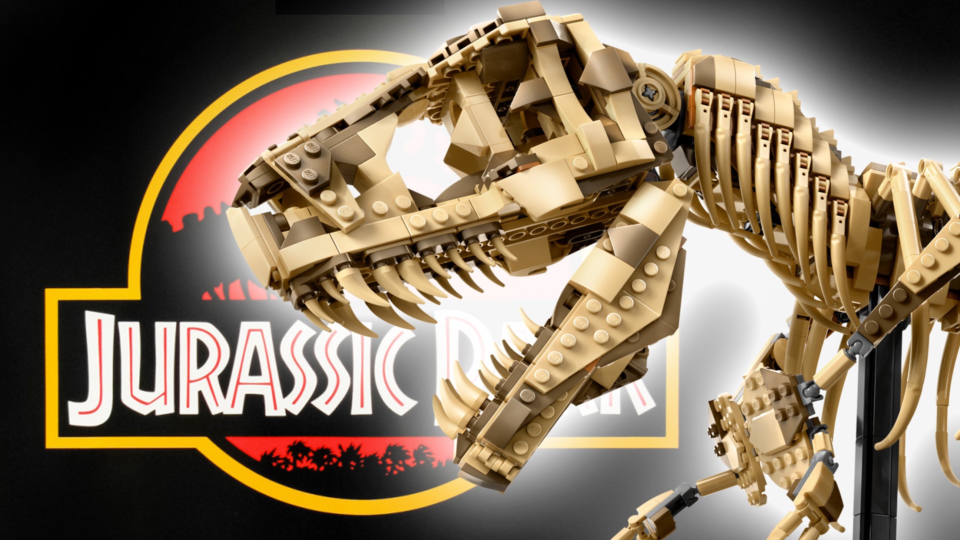 Jurassic Park - Von Lego gibt es bald ein massives T-Rex-Skelett für euer Wohnzimmer