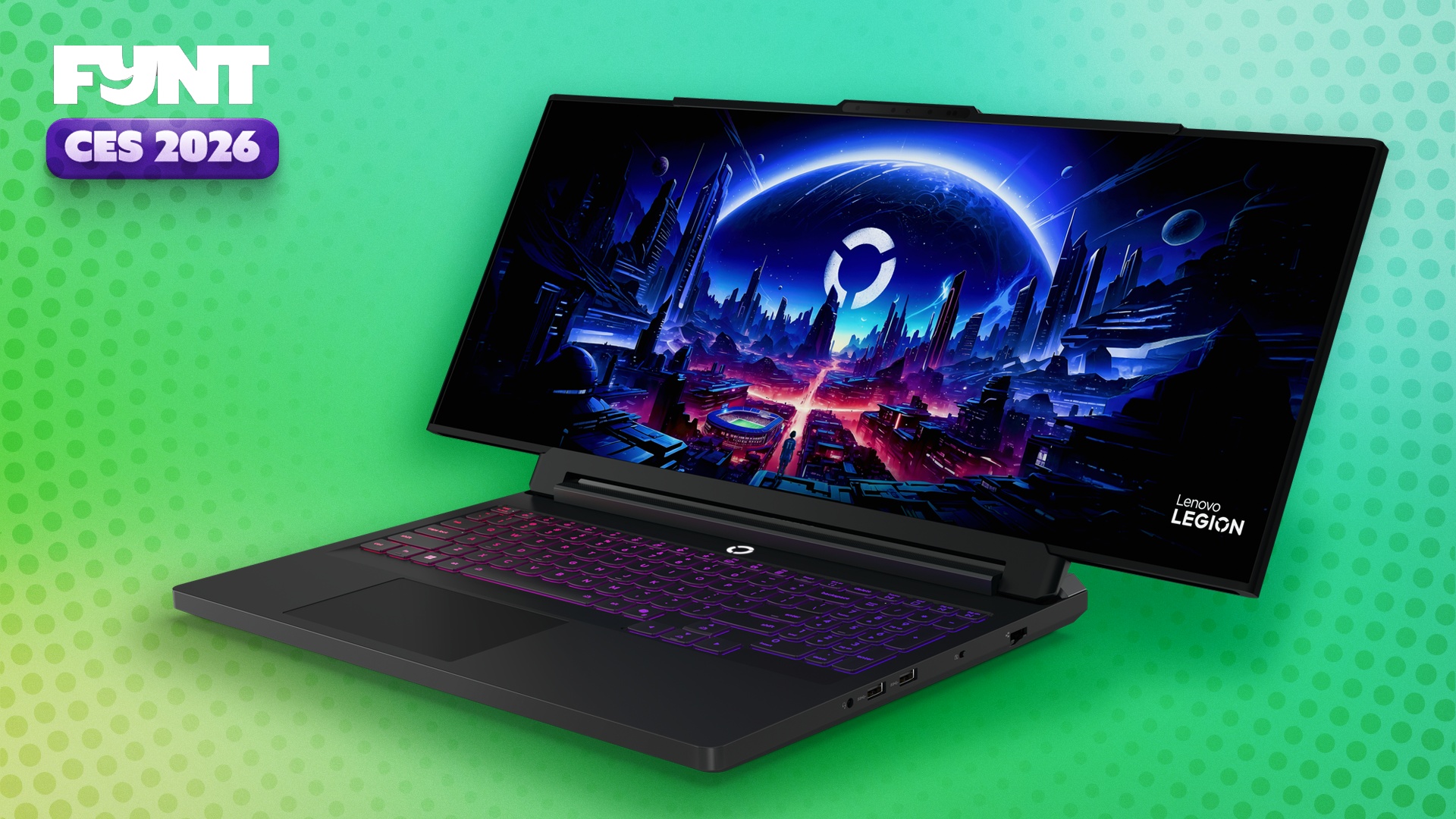 CES 2026 - Größeres Display auf Knopfdruck: Lenovo läutet auf der CES 2026 eine neue Ära der Gaming-Laptops ein