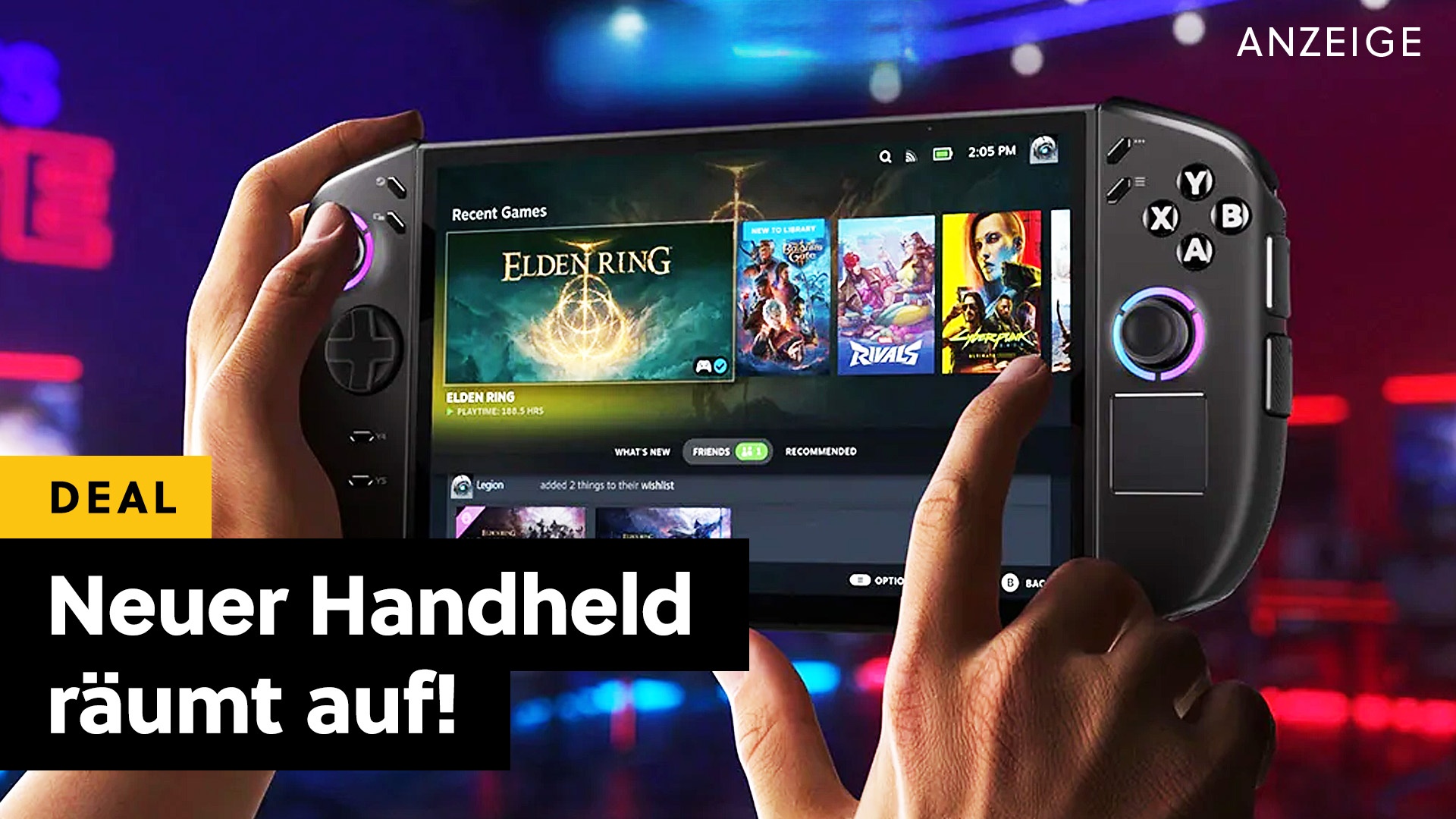 Deals: Handheld - Hier kommt ihr noch an den Lenovo Legion Go 2 [Anzeige]