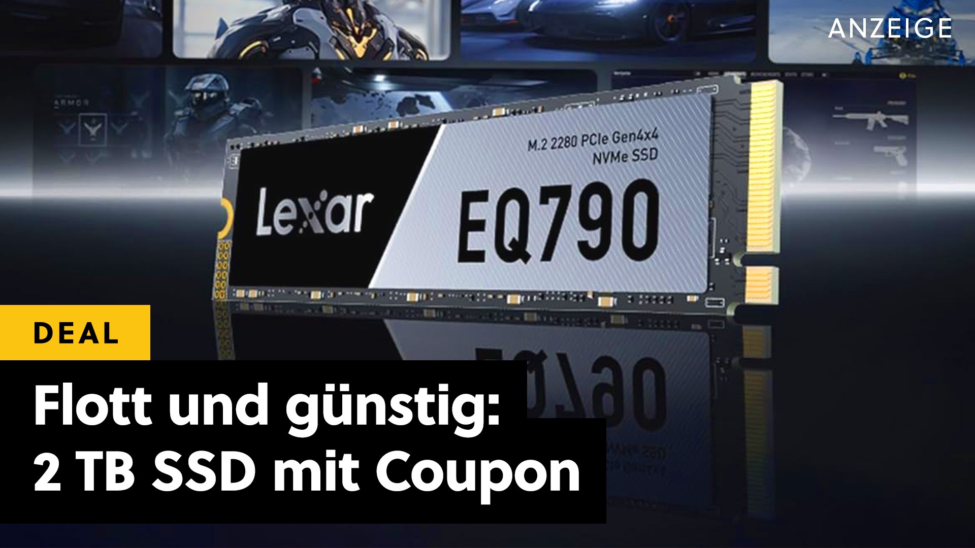 Deals: SSD Upgrade aber günstig - Mit einem simplen Trick bekommt ihr eine schnelle SSD gerade trotz Krise sau-günstig! [Anzeige]