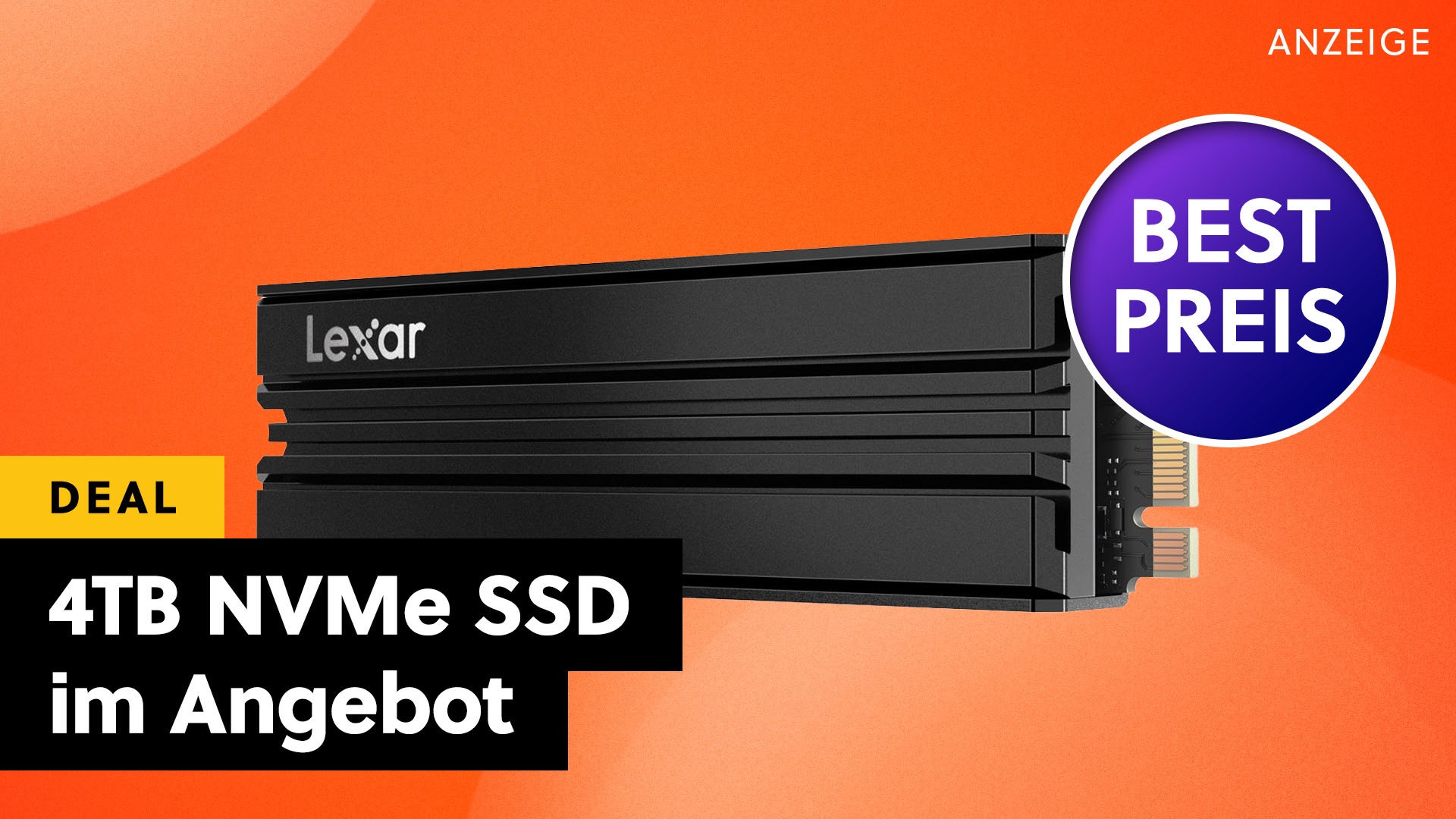 4TB SSD ausgerechnet jetzt günstiger denn je: Während alle anderen ...