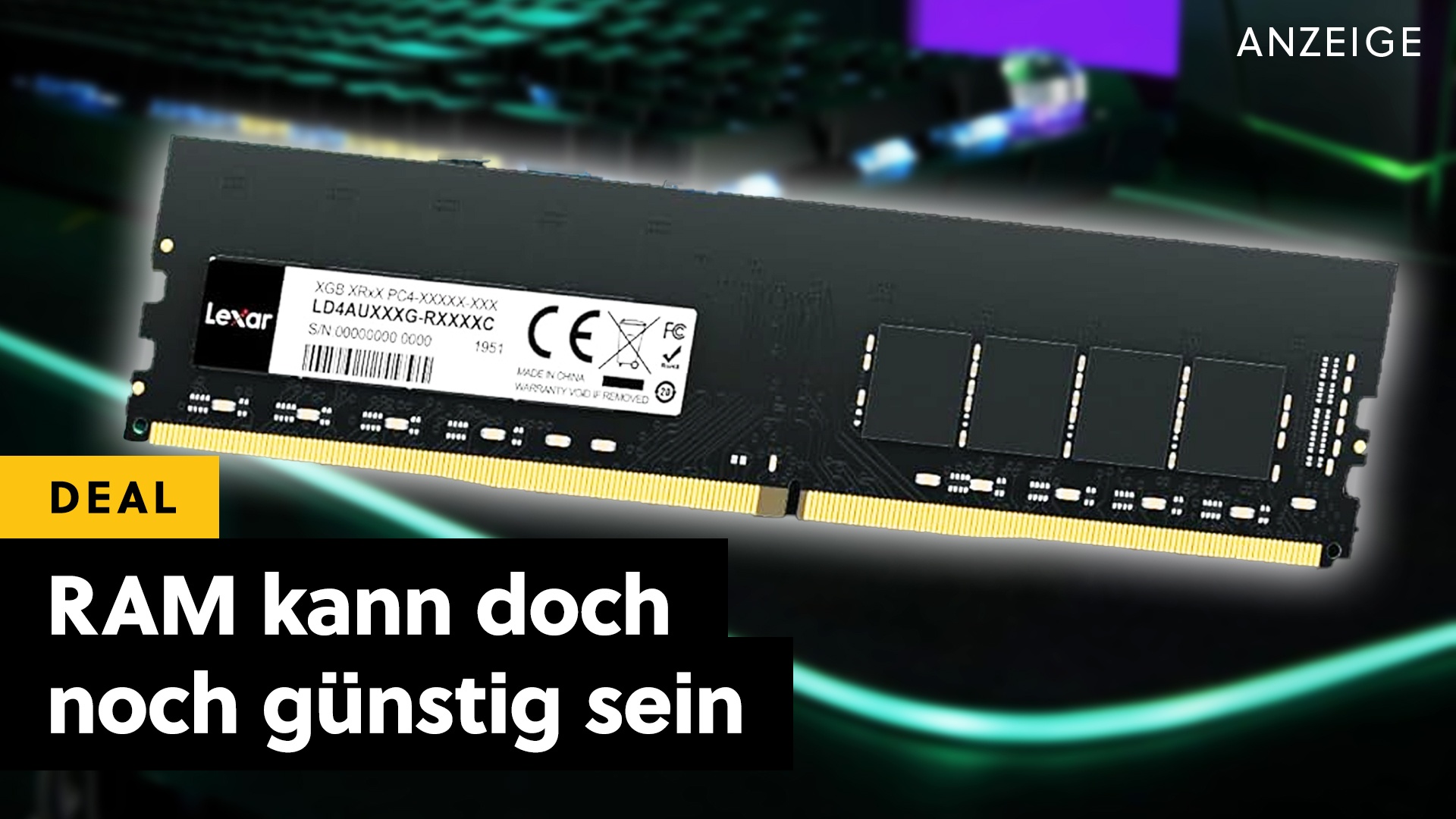 Hardware - RAM kann tatsächlich noch bezahlbar sein [Anzeige]