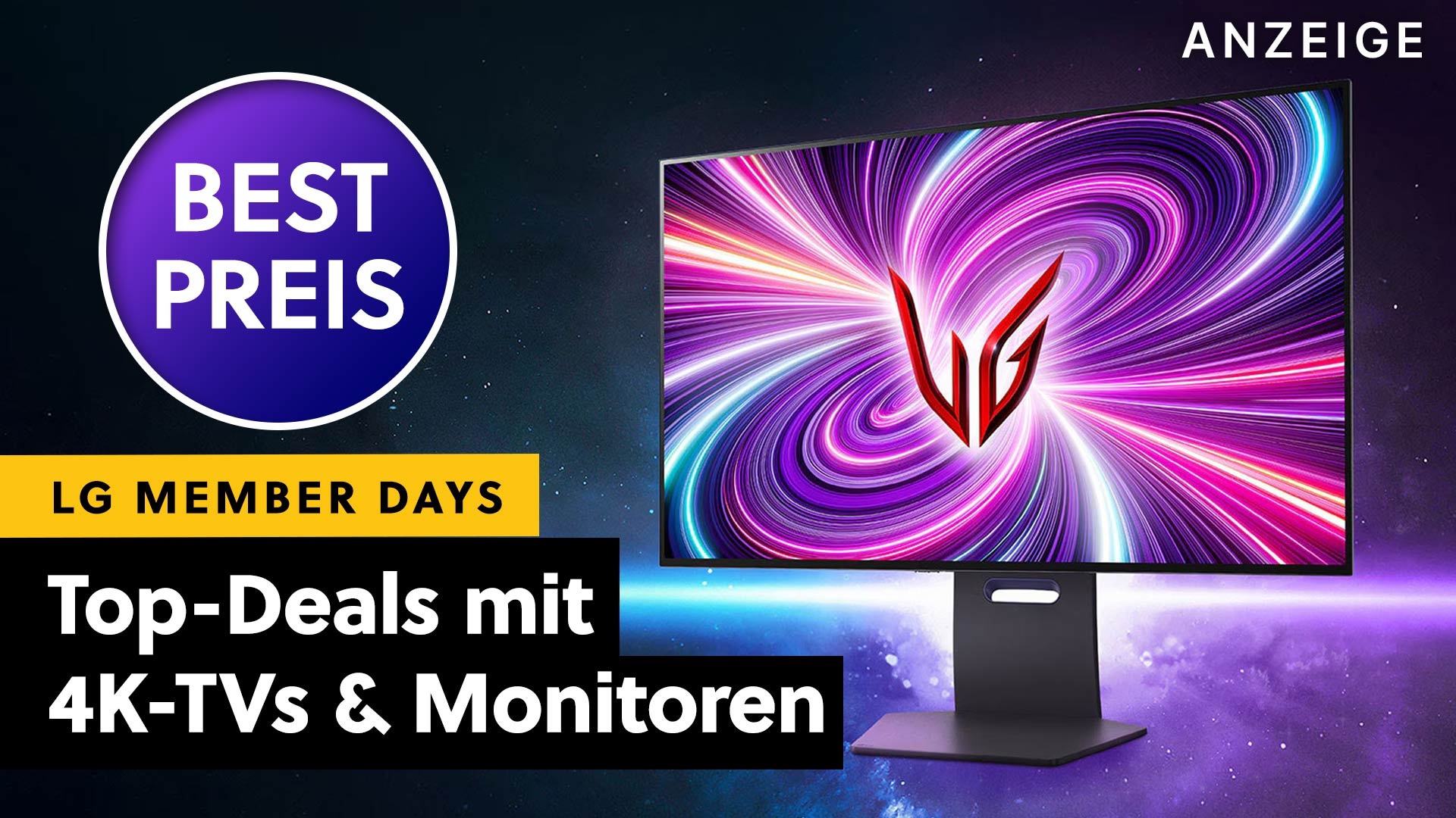 Den für mich besten Gaming-Monitor der Welt gibt es jetzt günstiger als je zuvor! Mit 4K, LG OLED und unfassbaren 480 Hz