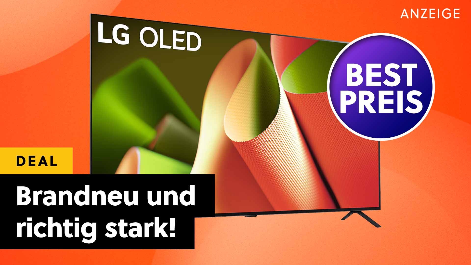 55 Zoll LG OLED-TV im krassen Preissturz bei Amazon: 4K-Smart-TV mit HDR, 120Hz und HDMI 2.1 günstiger als jemals zuvor