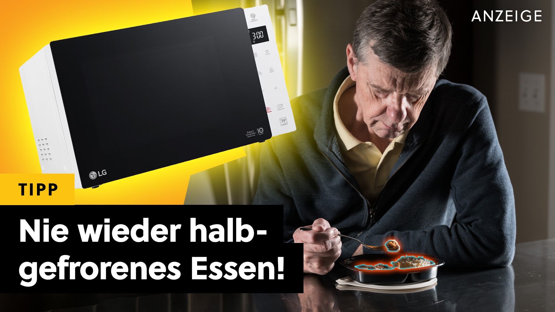 Deals: Mikrowellen-Problem - Innen gefroren, außen heiß – das ist jetzt Geschichte [Anzeige]