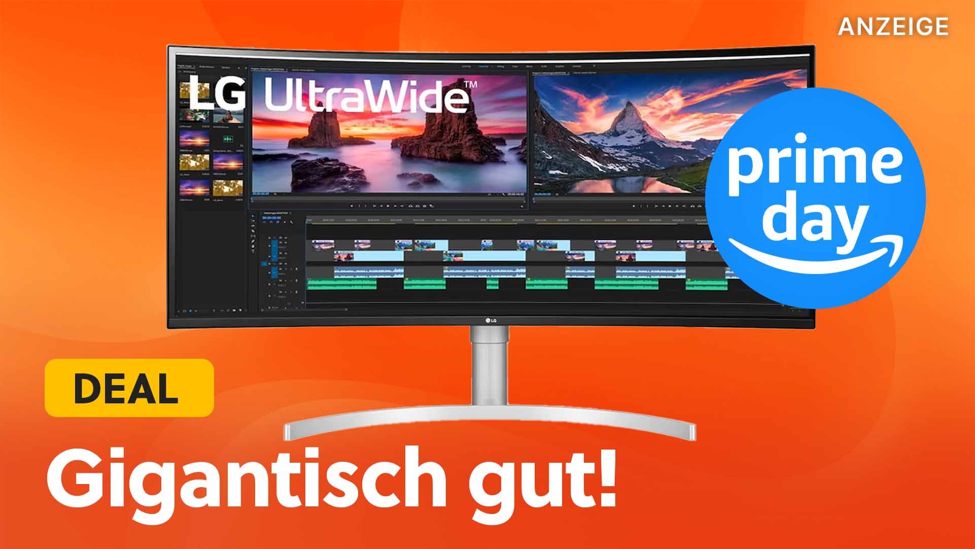 Das beste Prime DayAngebot für Gamer Brandneuer LG UltraWide Gaming