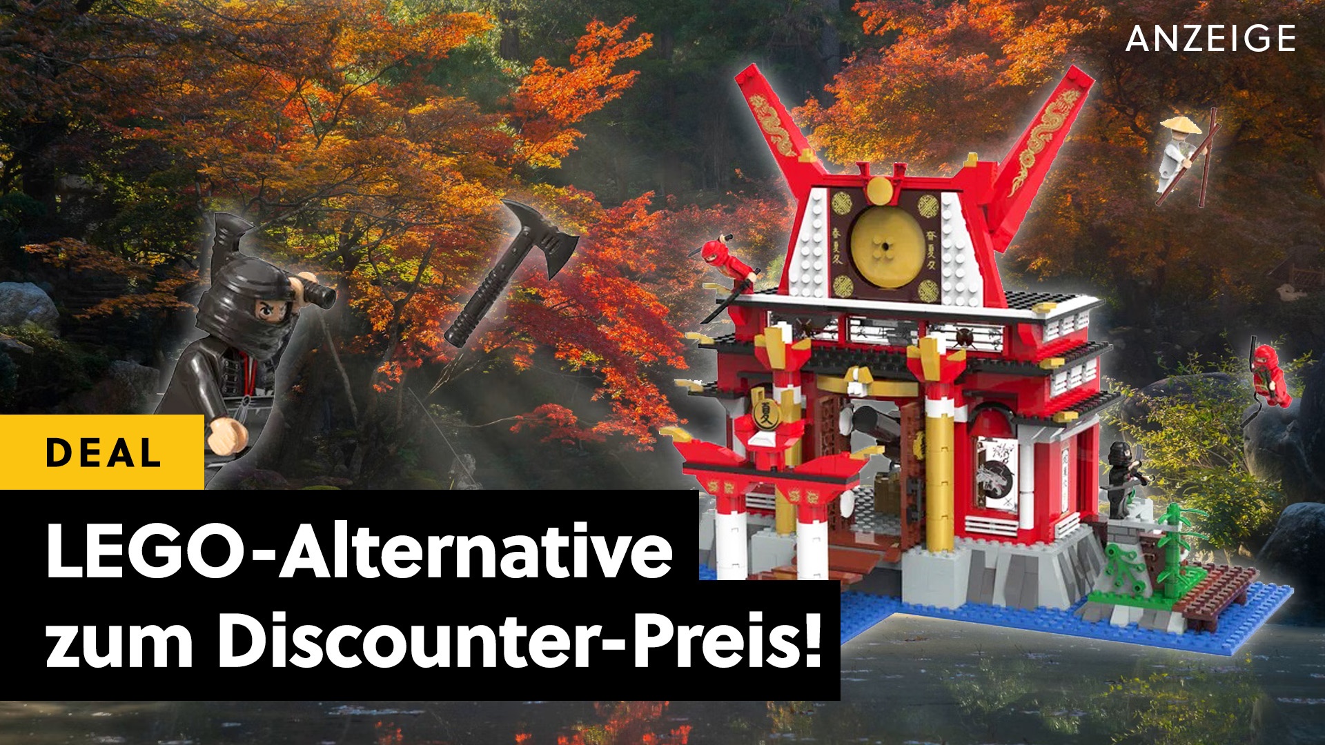 Unerwartete Konkurrenz zu Ninjago: Ein beliebter Discounter macht jetzt eigene Alternativen zu LEGO!