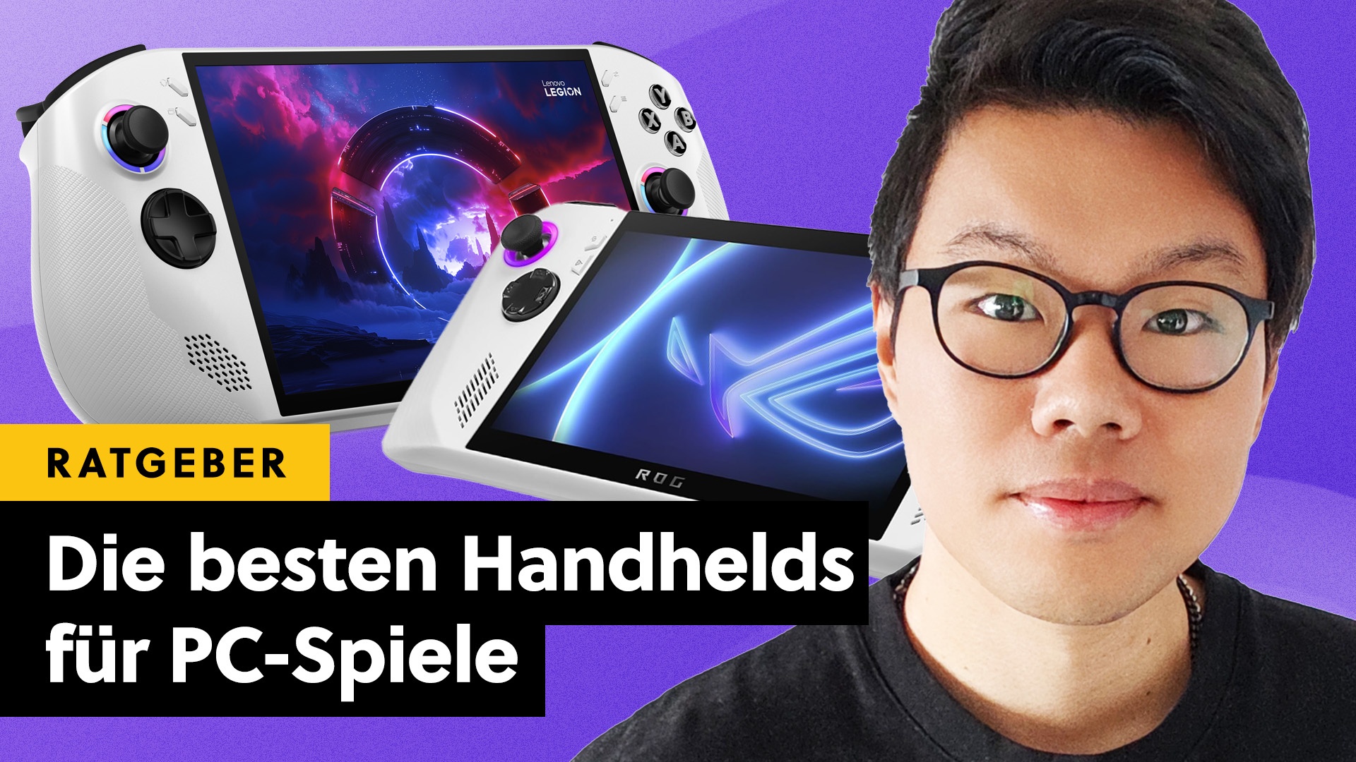 Die besten Gaming-Handhelds für PC-Spiele: Welches Gerät zu euch passt