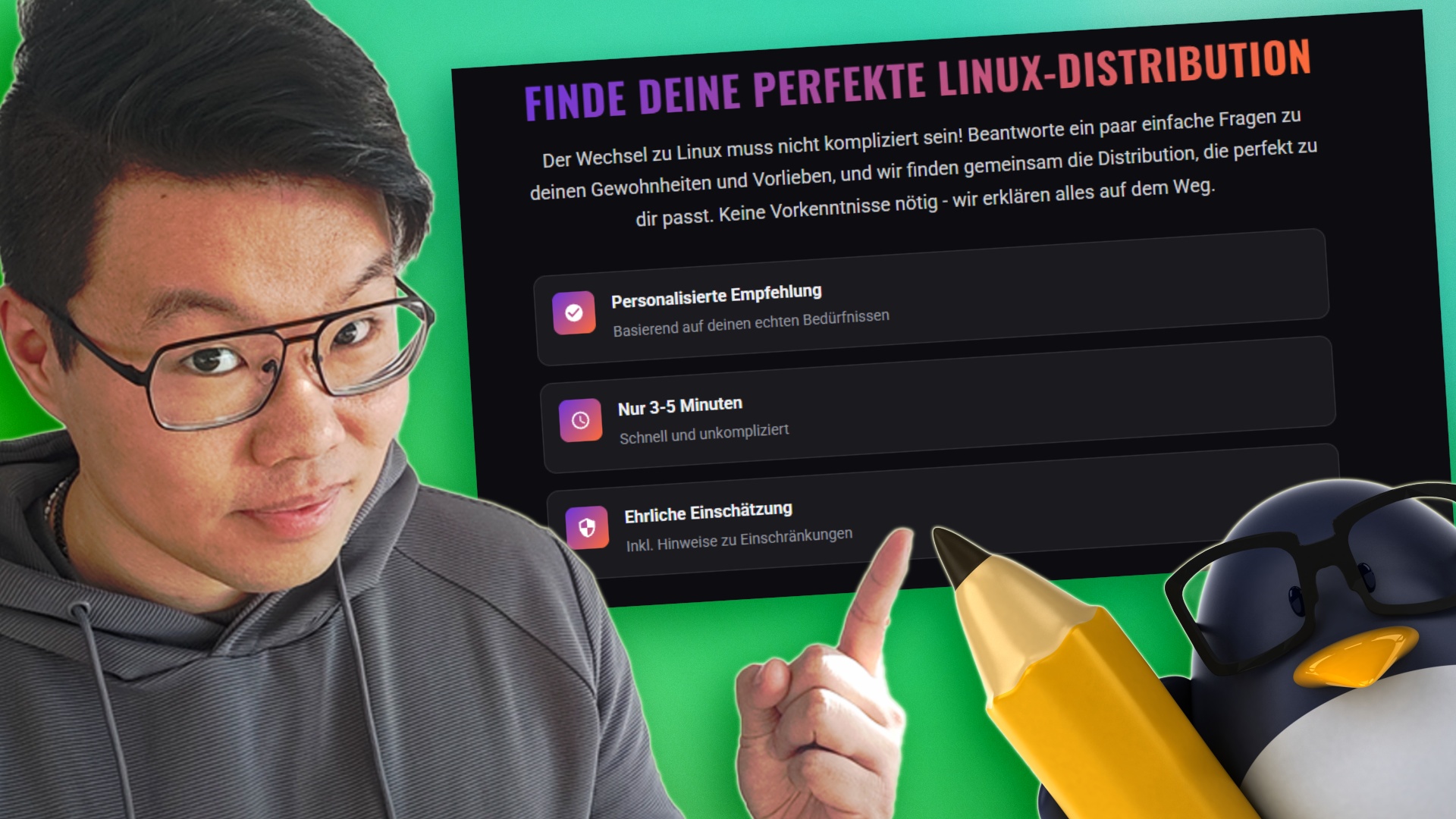 Kolumne: Linux - Ich wünschte, ich hätte es früher gekannt: Ein kostenloses Tool findet in 5 Minuten das richtige Linux für euch