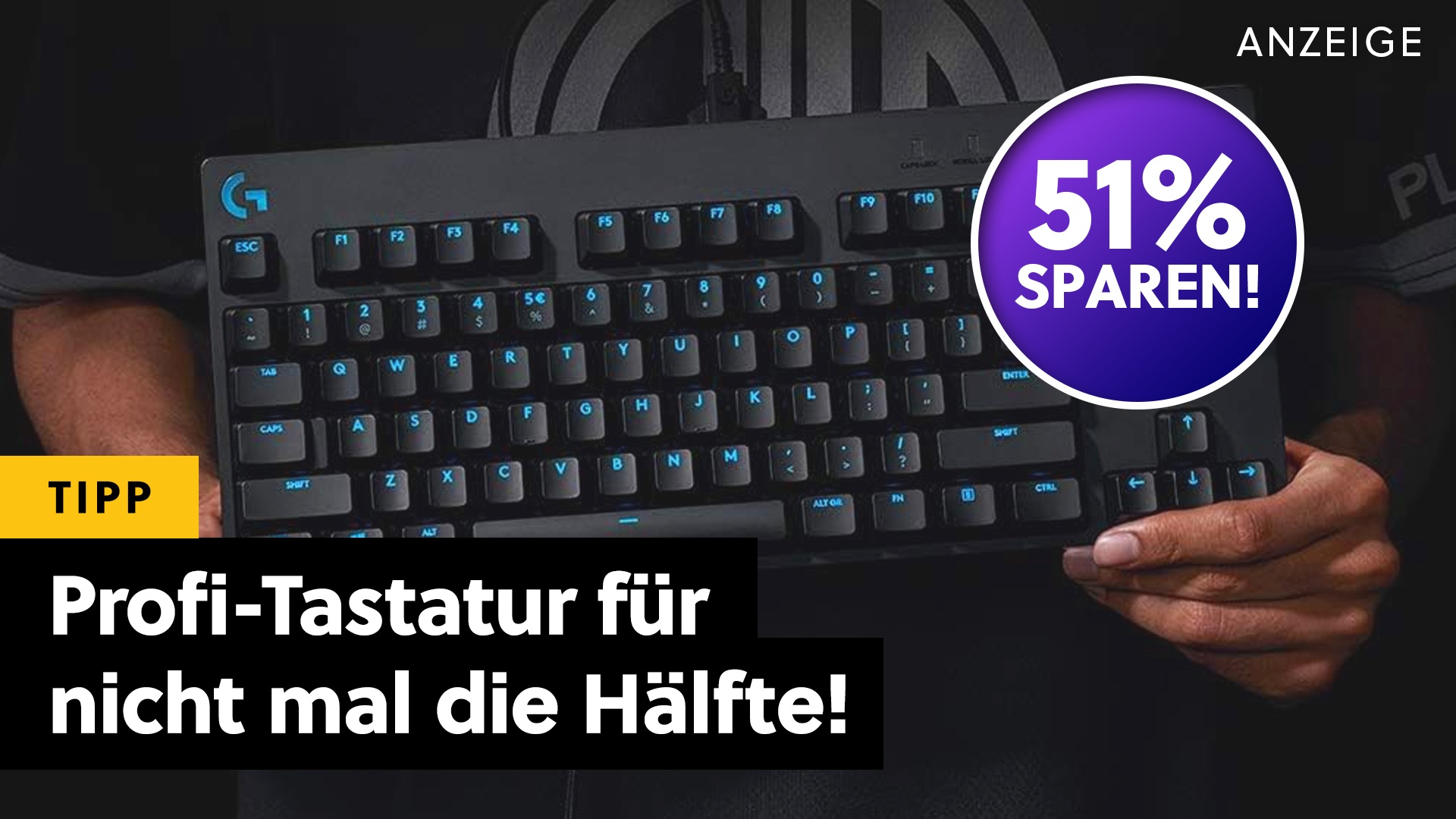 51% Rabatt - Eine der schnellsten Gaming-Tastaturen von Logitech im Amazon-Angebot! [Anzeige]