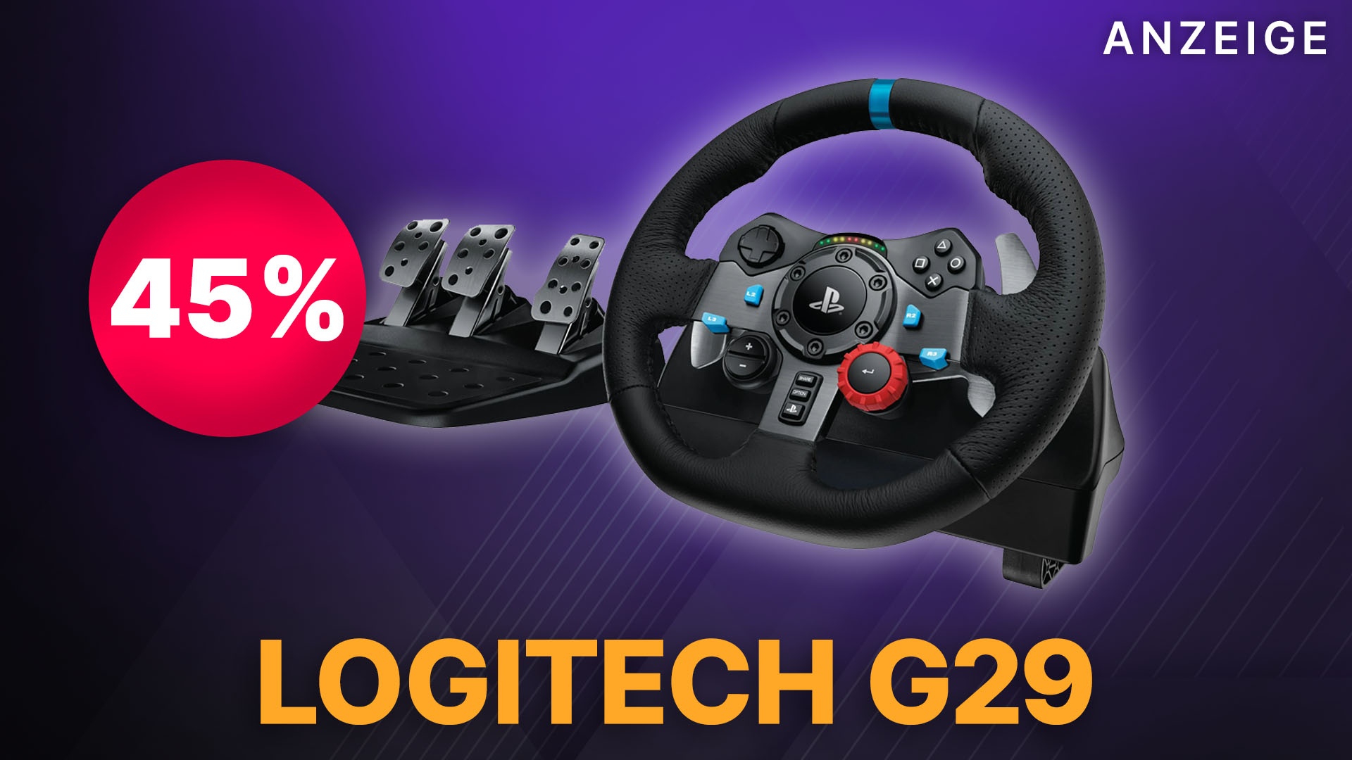 Logitech G29 & G920 Gaming-Lenkräder: Realistisches Fahrerlebnis für PC,  PS4, PS5 & Xbox zum Bestpreis
