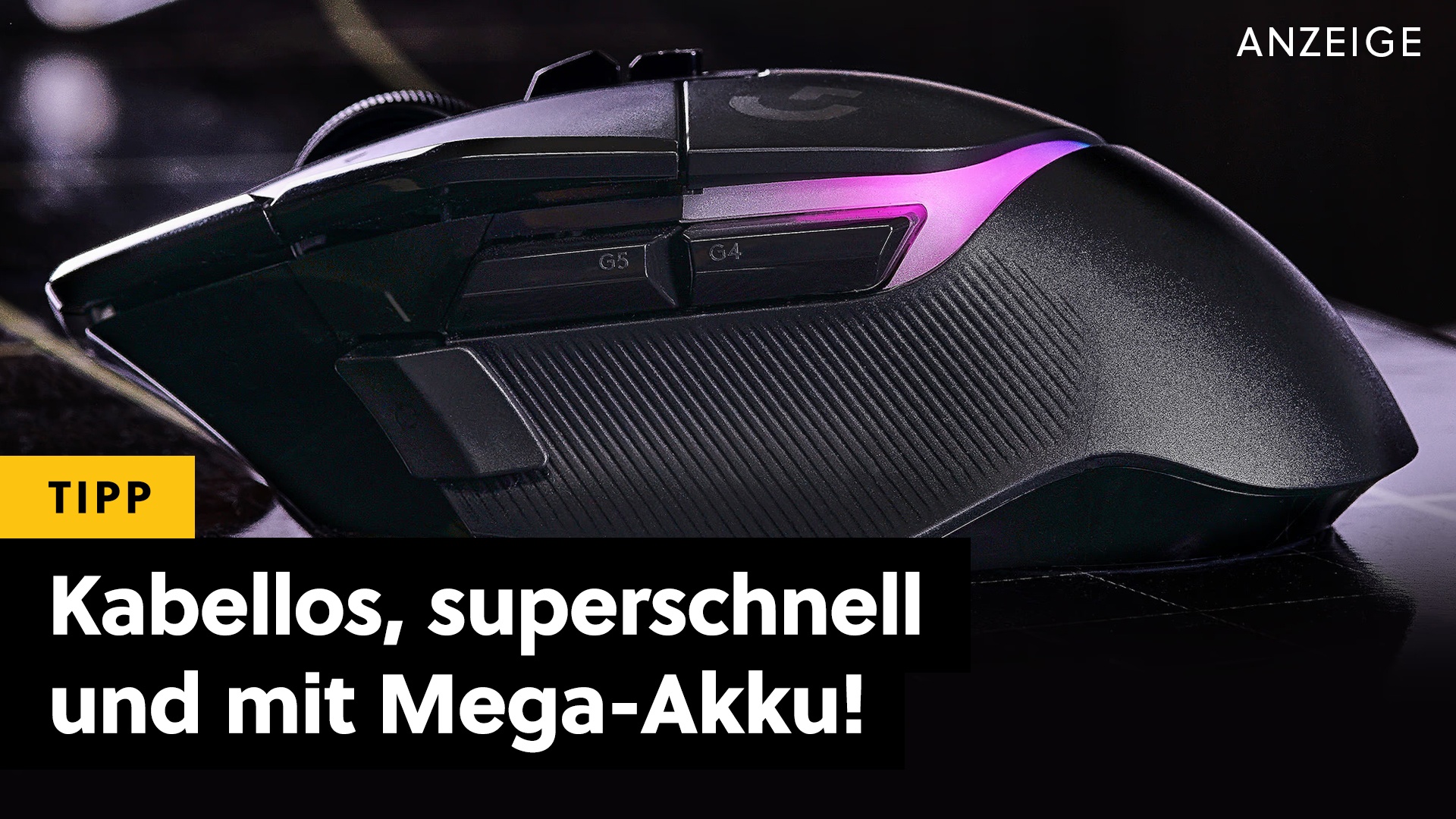 Deals: Stark reduziert - Diese kabellose Gaming-Maus von Logitech ist zurecht ein Bestseller! [Anzeige]