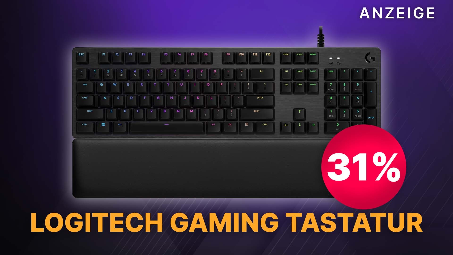 Amazon Logitech Angebote: Sichert euch eine RGB Gaming Tastatur jetzt im Tiefstpreis-Angebot