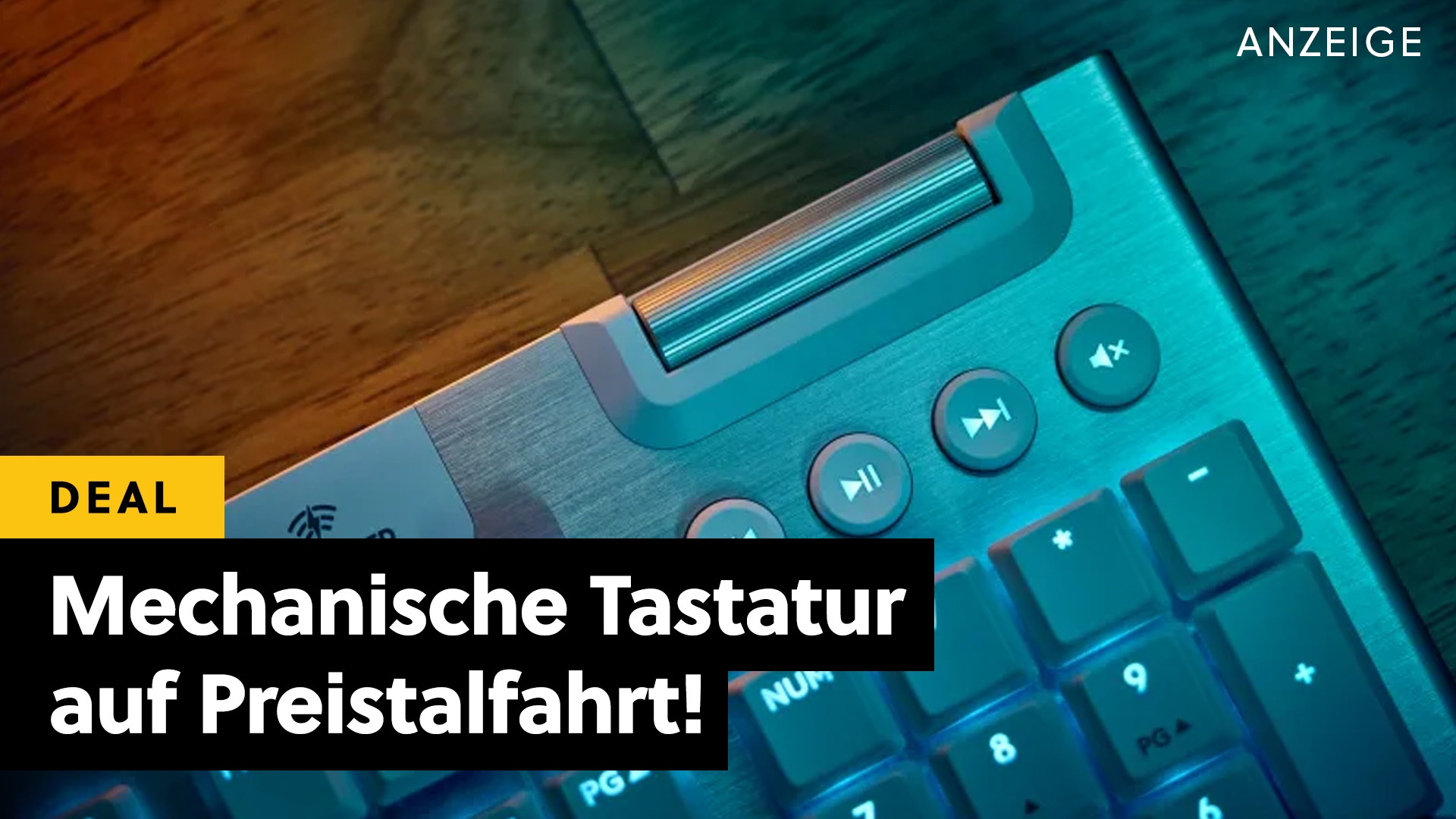 Keyboard-König günstig wie nie: Diese mechanische & kabellose Gaming-Tastatur von Logitech lässt die Konkurrenz alt aussehen!