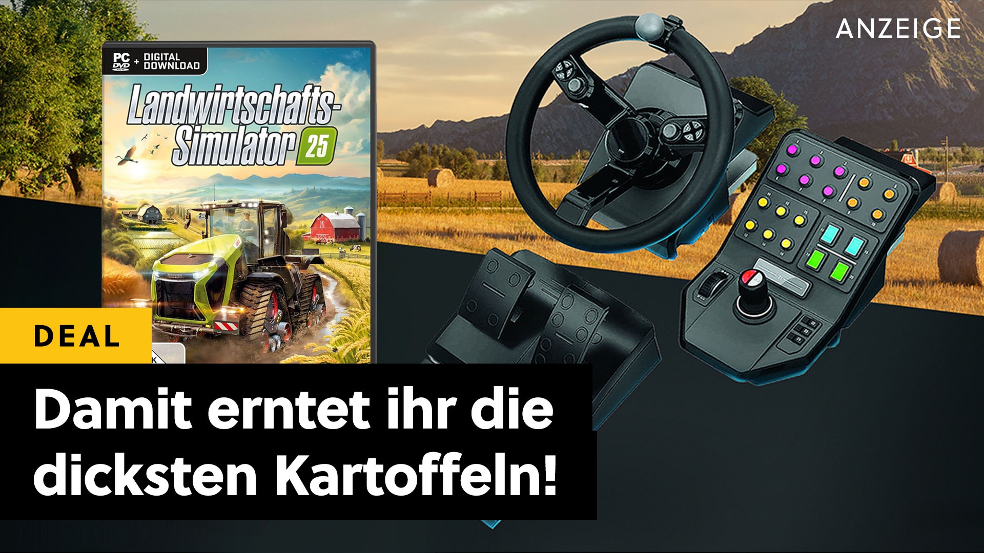 Le nouveau simulateur agricole est sorti et le bon équipement est un best-seller sur Amazon