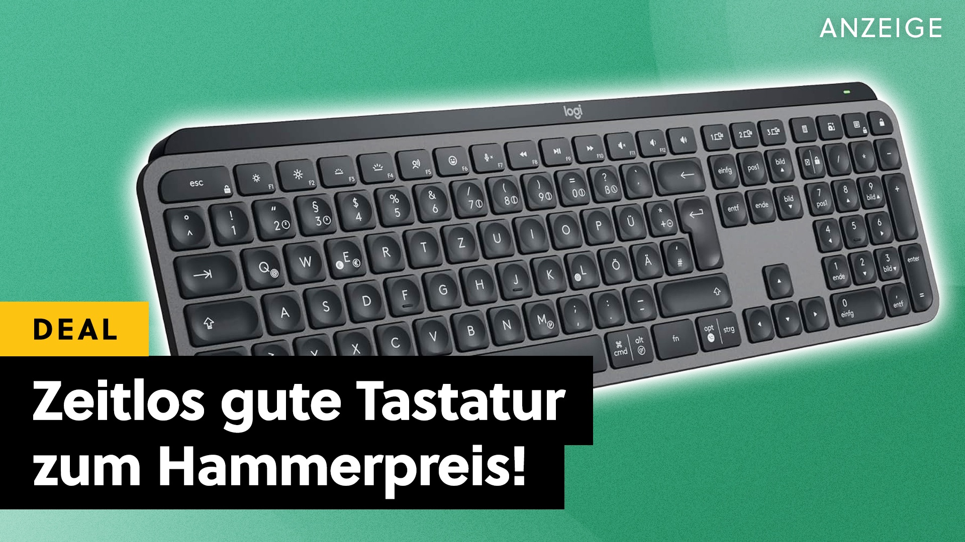 Logitech-Klassiker - Zurecht in vielen Offices, ist diese Tastatur aktuell richtig günstig! [Anzeige]
