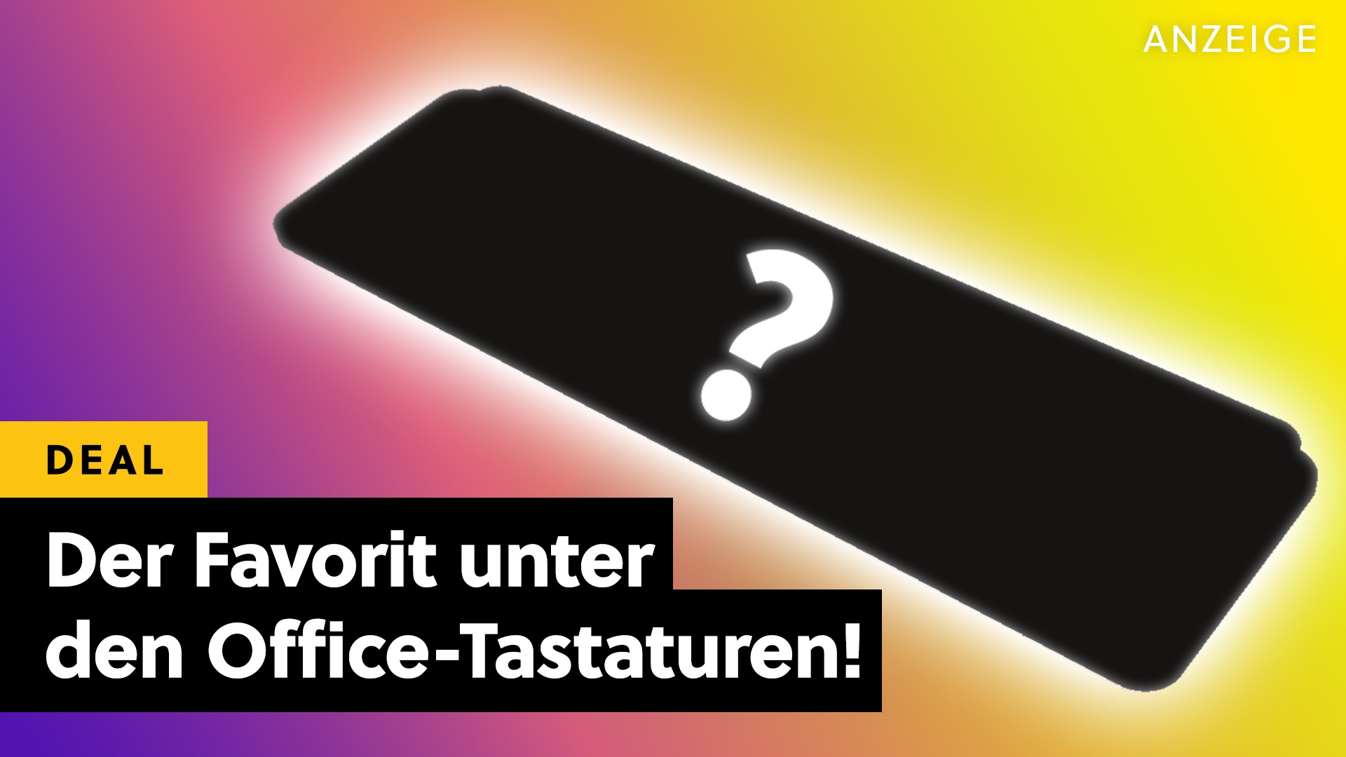 Deals: Top-Tippgefühl - Diese Tastatur fühlt sich einfach gut an! [Anzeige]