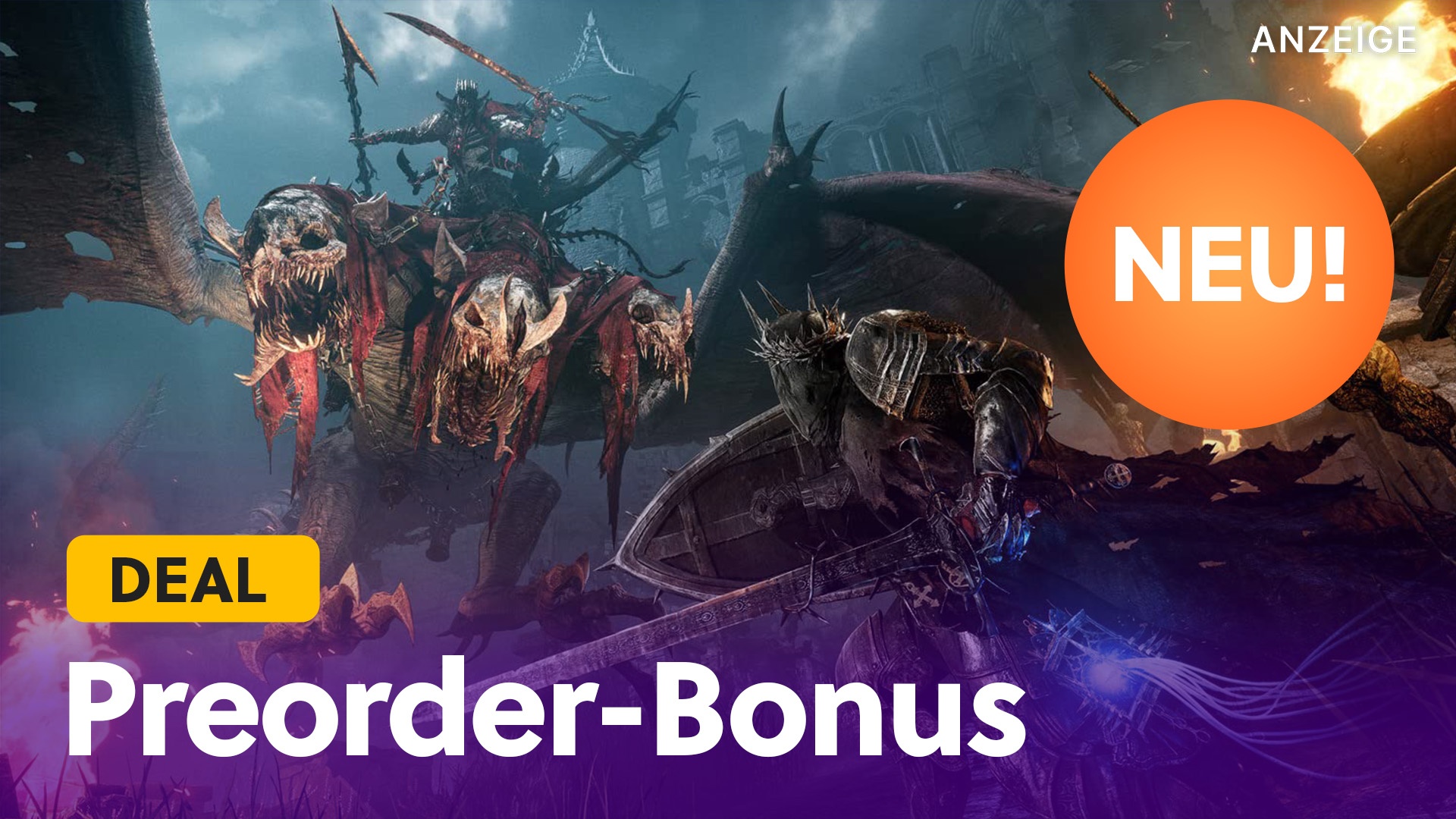 Neues Soulslike vorbestellen und Preorder Bonus sichern: Lords of the Fallen für PS5, Xbox Series und PC