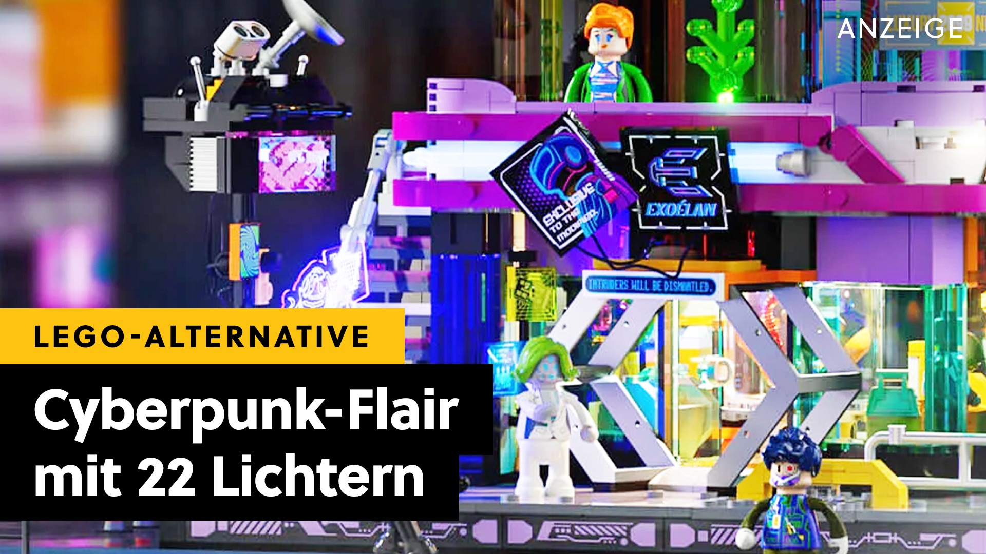 Deals: Cyberpunk in LEGO-Form - Ein starker Konkurrent mach mit seinen Sets alles richtig [Anzeige]