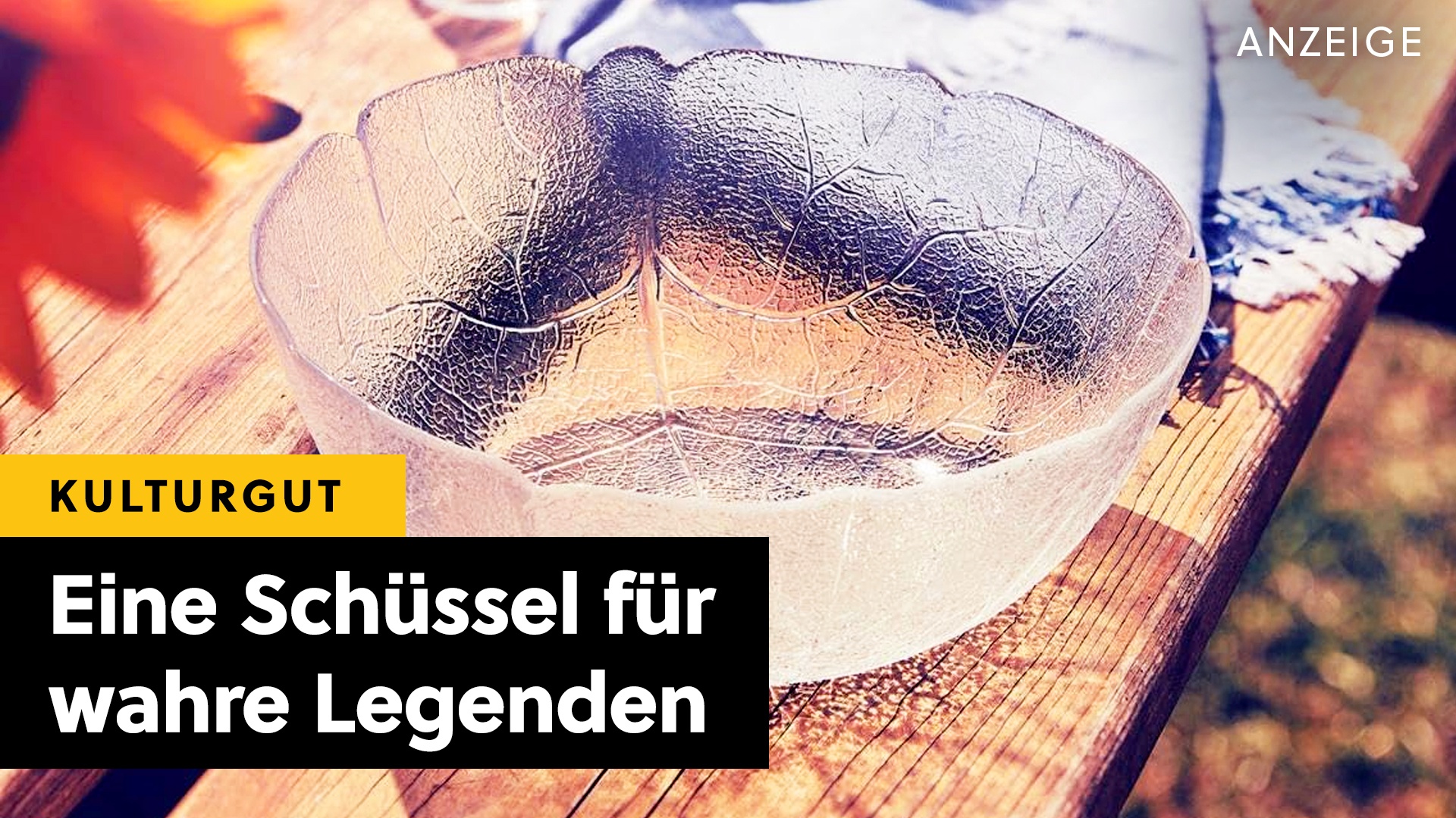 Deals: Blatt-Glasschale - Das deutsche Kulturgut ist nicht so deutsch, wie man glaubt [Anzeige]
