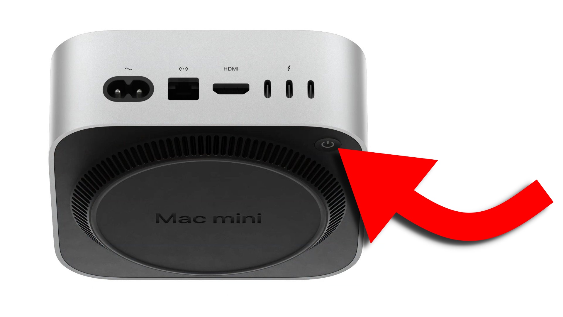 Von der Magic Mouse inspiriert? Der neue Mac Mini hat seine Power-Taste an der Unterseite