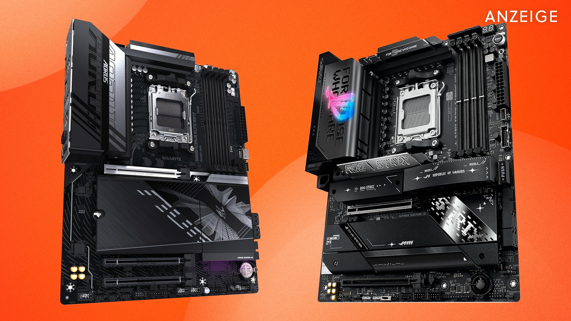 B550 bis X870E - Diese Mainboards sind gerade günstiger – von AM4 bis High-End-AM5 [Anzeige]