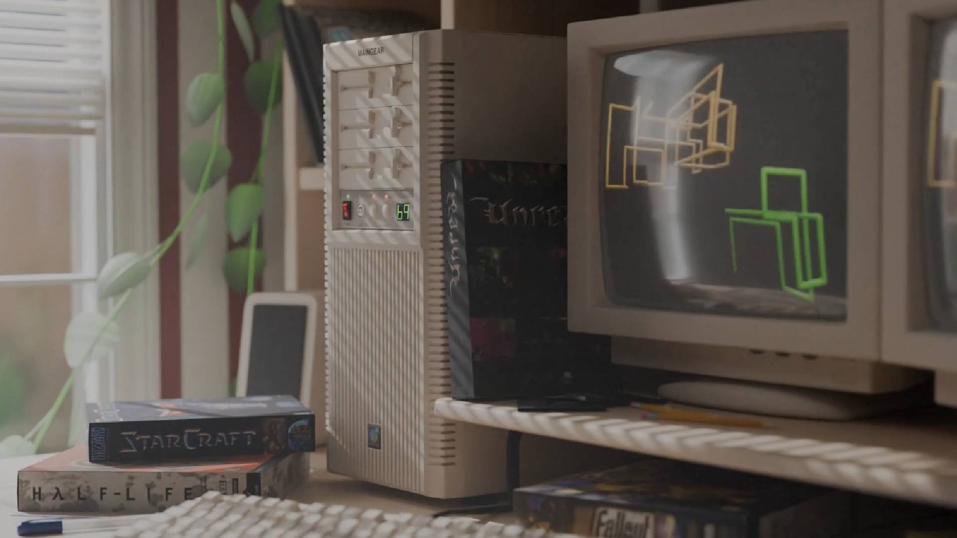 PC-Gehäuse - Spielen wie in den 90ern: Wenn euch der Look dieses neuen Gehäuses gefällt, seid ihr wahrscheinlich nicht mehr die Jüngsten