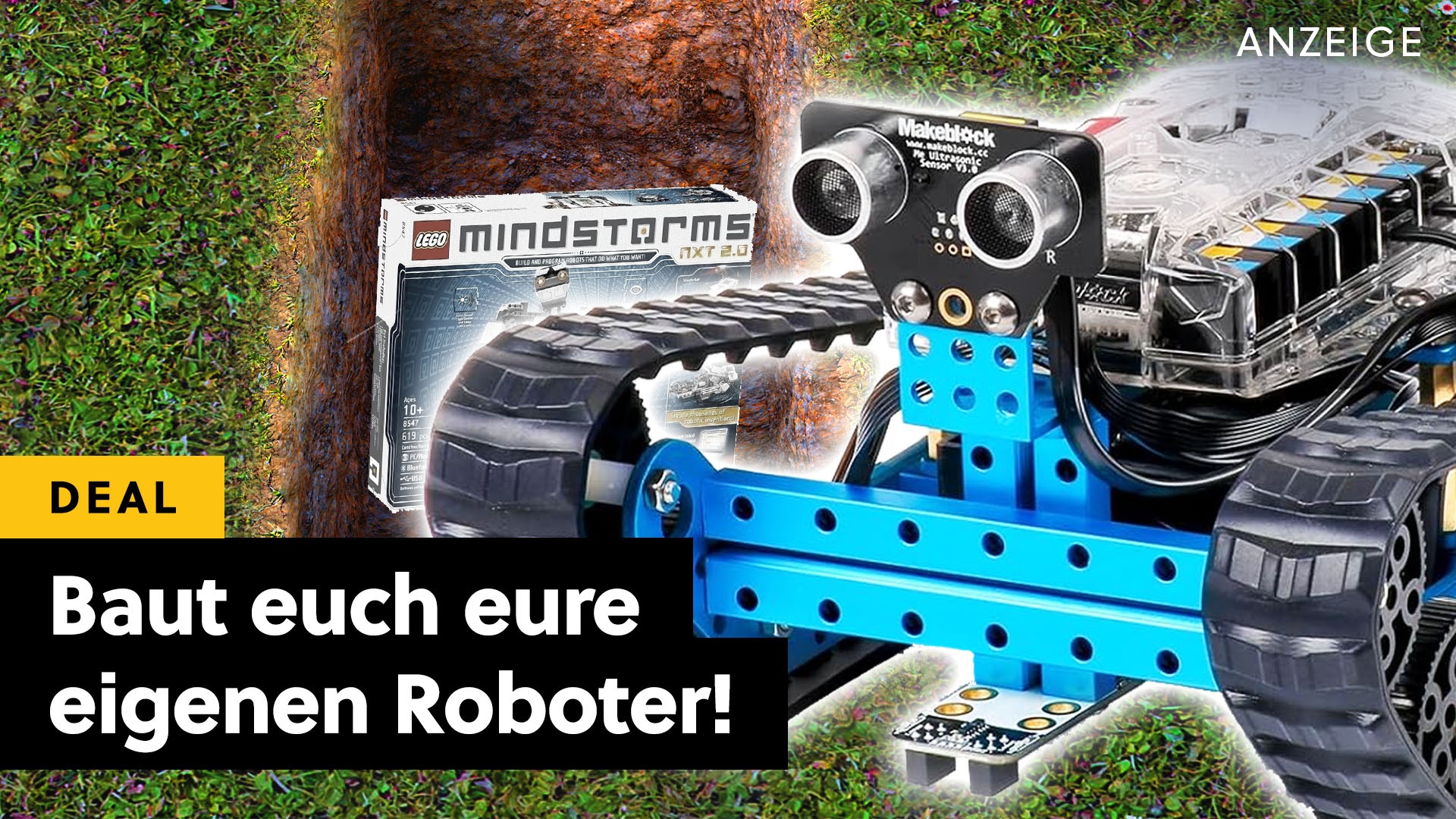 DIY Roboter - Dieses Bauset á la LEGO Mindstorms ist perfekt für angehende Programmierer [Anzeige]