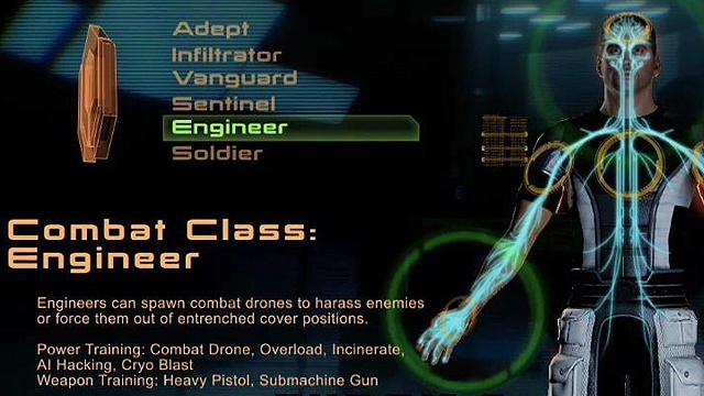 mass effect 2 weapon training