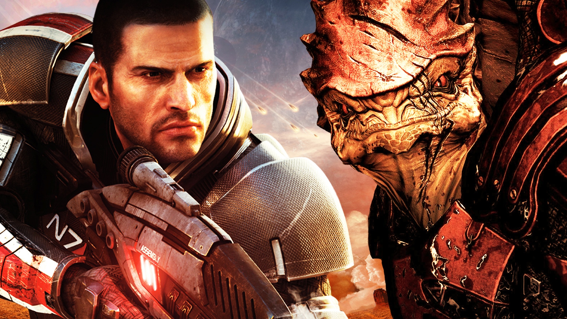 Remastered effects. Mass Effect Remastered.