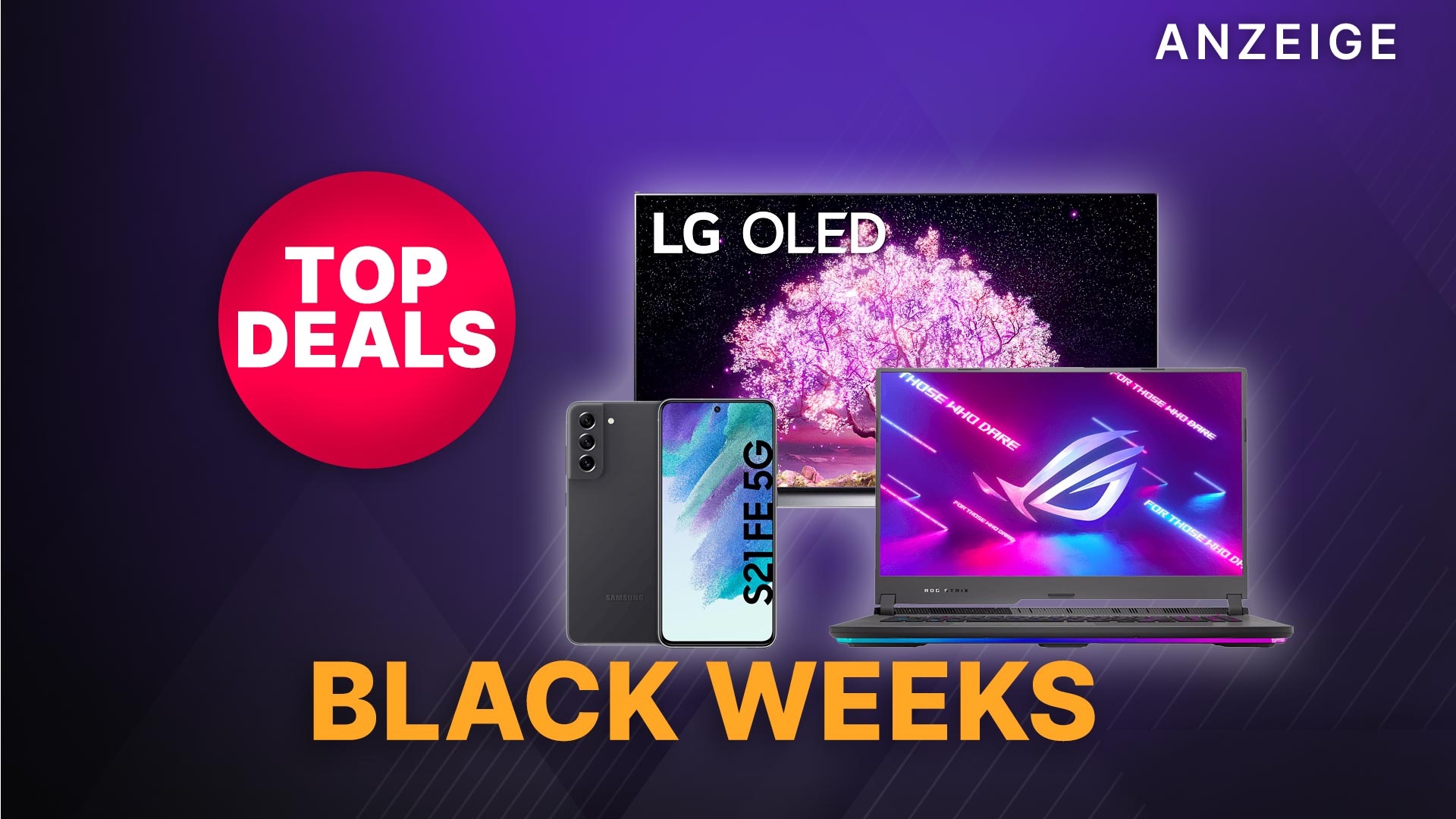 Black Weeks: 4K-TVs, Top-Handys Laptops in der Black Friday