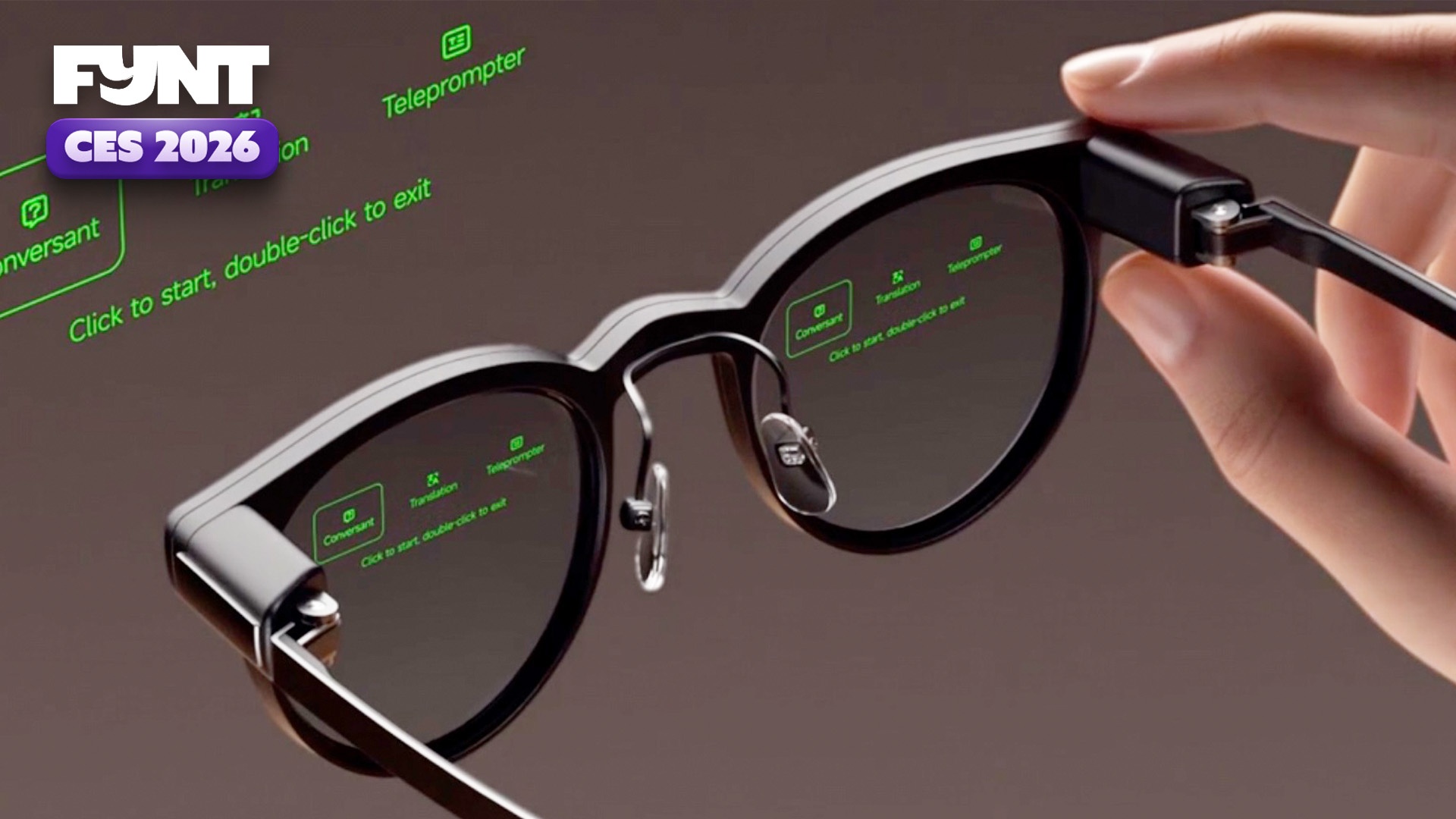 Wearables - Bekannter Beamer-Hersteller stellt KI-Brillen vor, die ohne Kamera auskommen