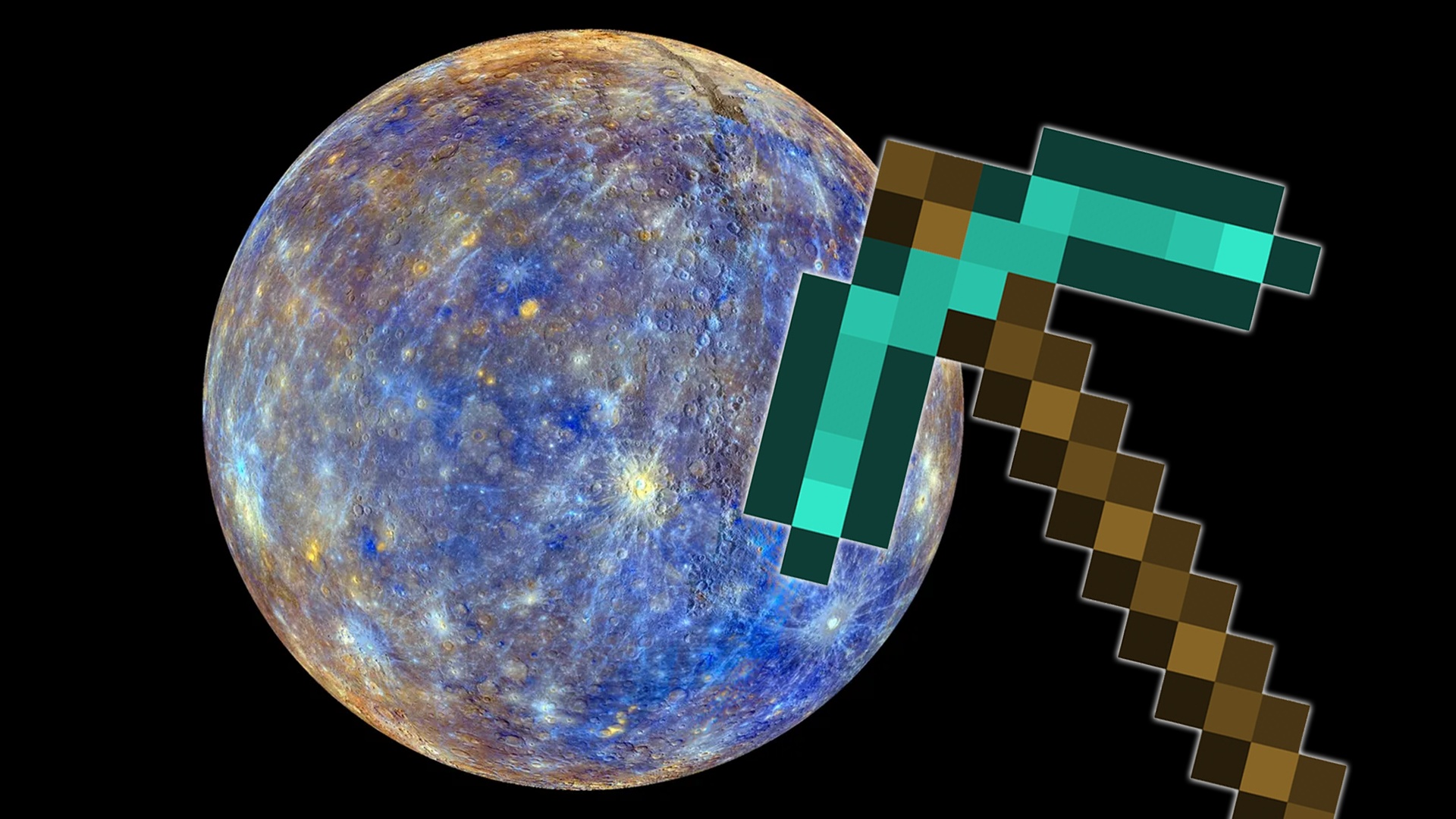 Merkur könnte laut Forschern von einer enormen Diamantschicht ummantelt sein – sogar so enorm, dass sie in Minecraft für 82 Milliarden Diamant-Ausrüstungen reichen würde