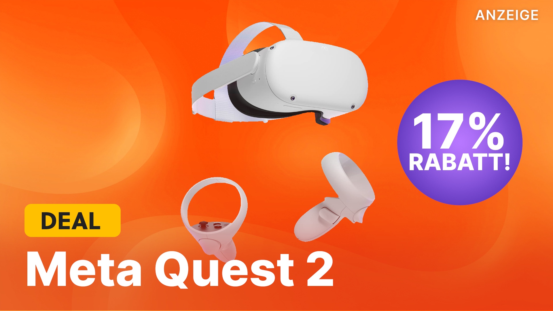 Getting started with VR is now really cheap!  Meta Quest 2 gives you virtual reality without a PC or console and is now available in a powerful offer!