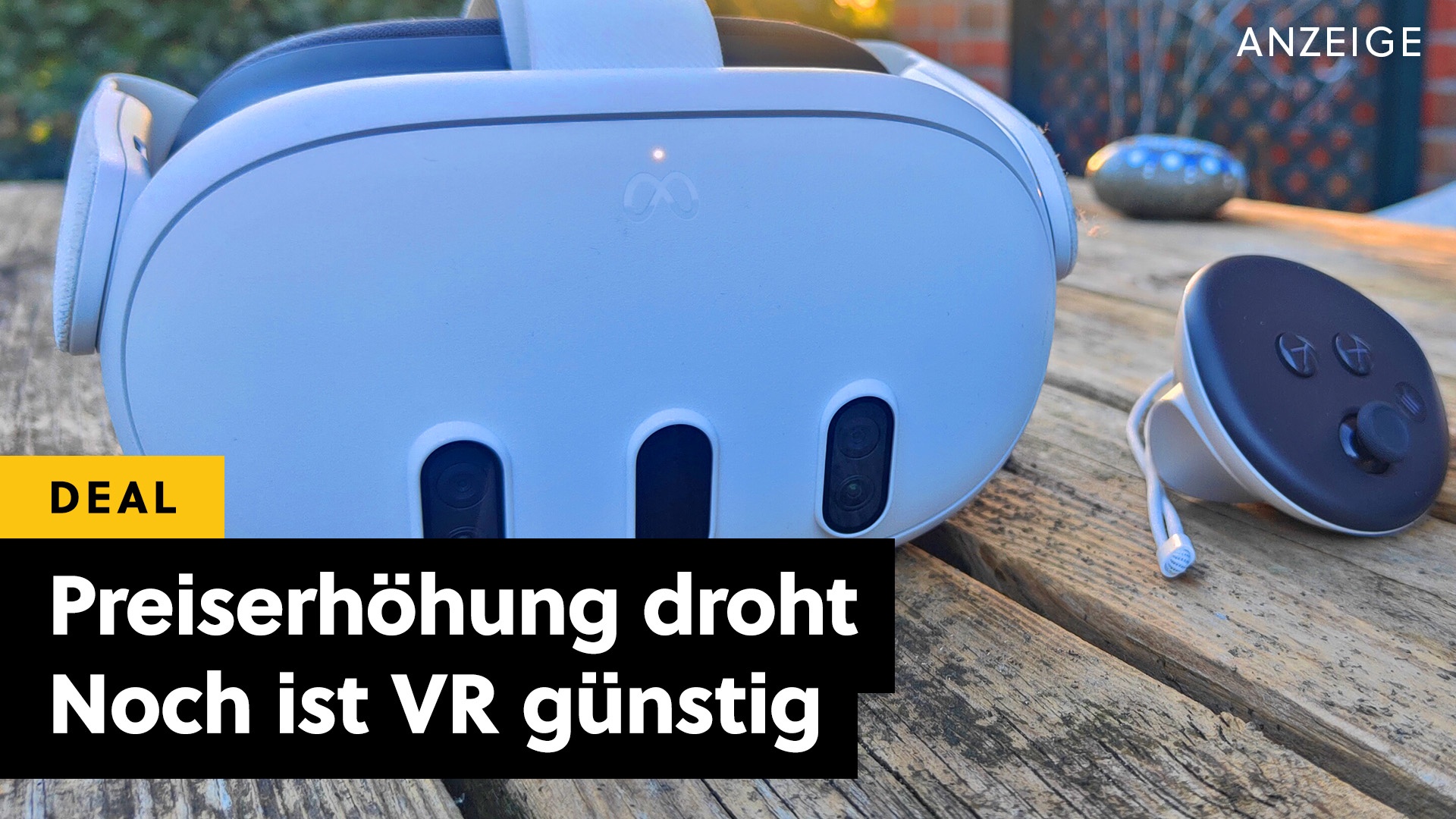 Deals: Meta Quest 3 - Letzte Chance auf unseren VR-Kauftipp zum alten Preis, bald erhöht Meta die Preise