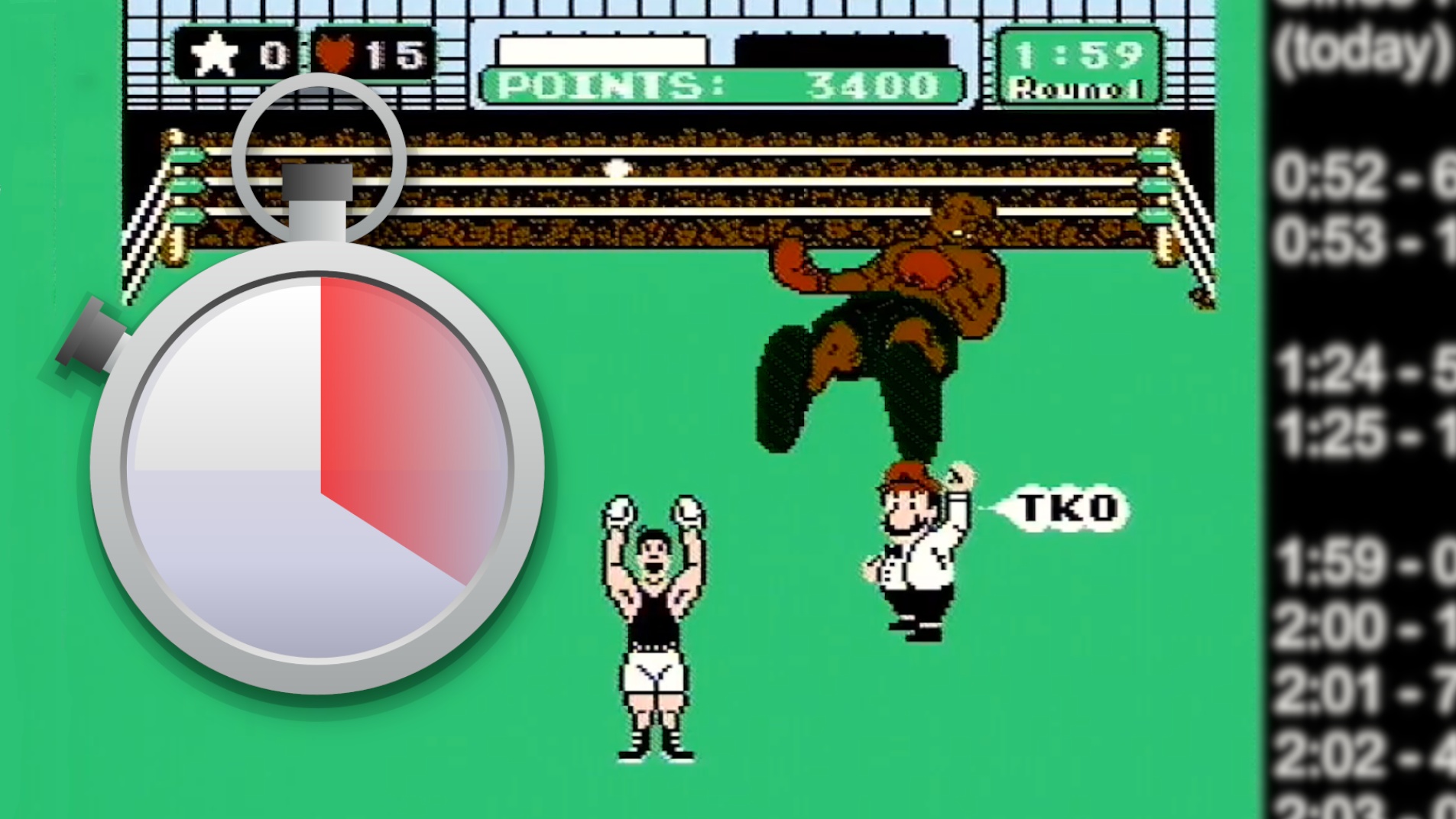 Mike Tyson's Punch-Out!! - Nach 5 Jahren Training besiegt Spieler einen der berühmtesten Box-Weltmeister in unter zwei Minuten - virtuell zumindest