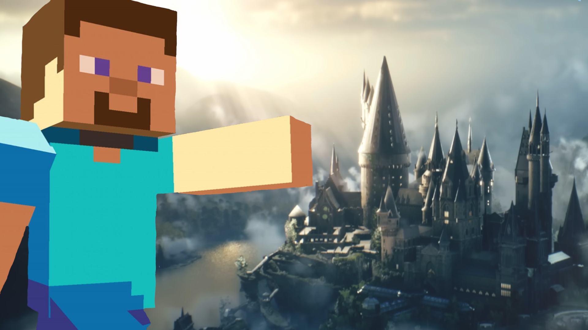 #Minecraft-Baumeister hat ein neues Projekt, das beeindruckt: Hogwarts aus Hogwarts Legacy