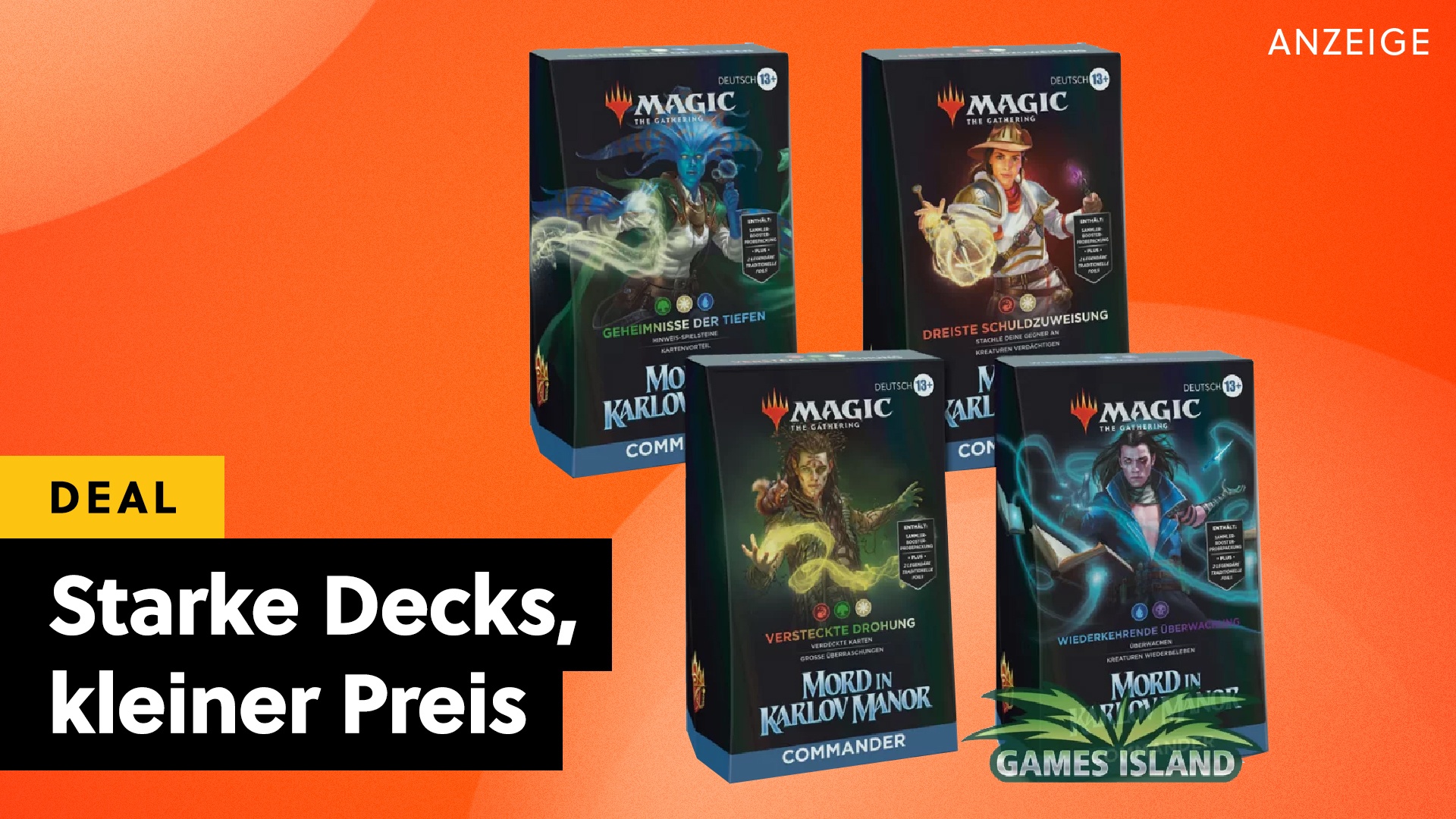 Sofort loslegen: Mit diesen Commander Decks ist der Einstieg in Magic The Gathering so leicht wie nie