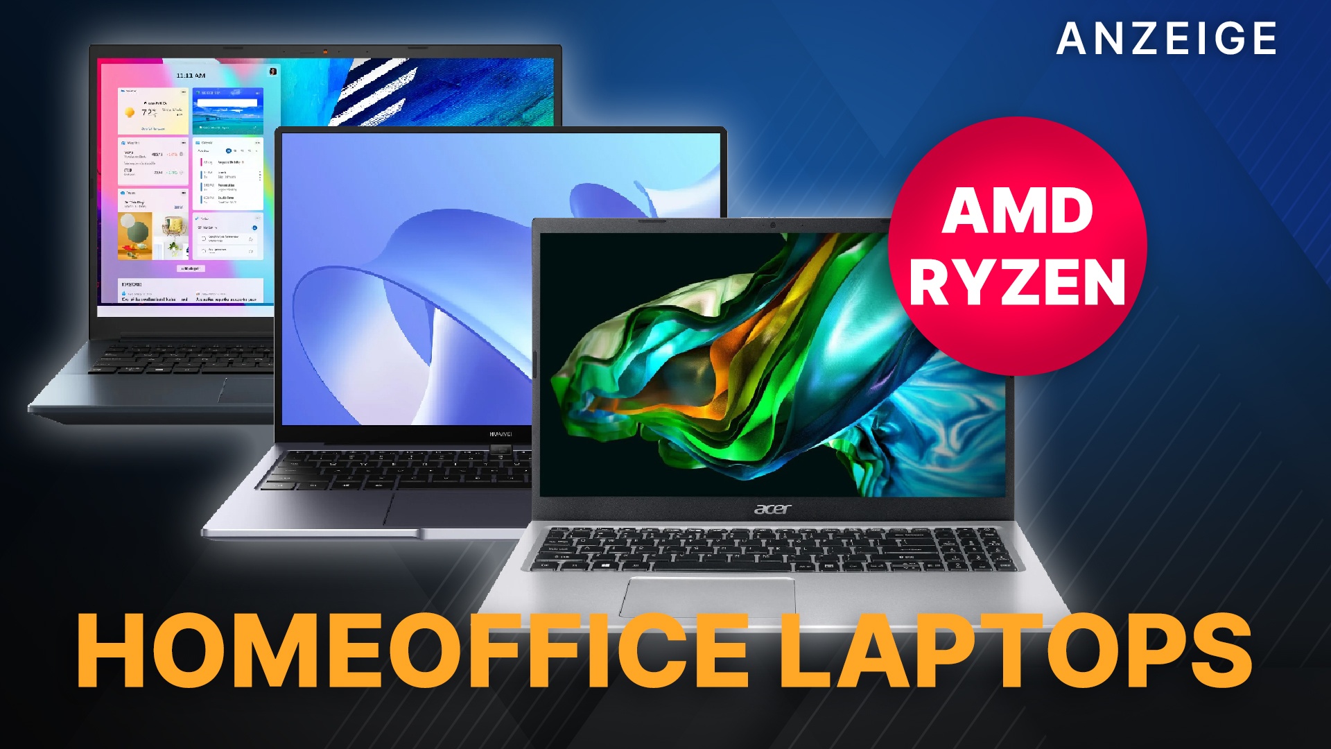 Auf diese Laptops mit AMD-Prozessoren hat euer Homeoffice gewartet