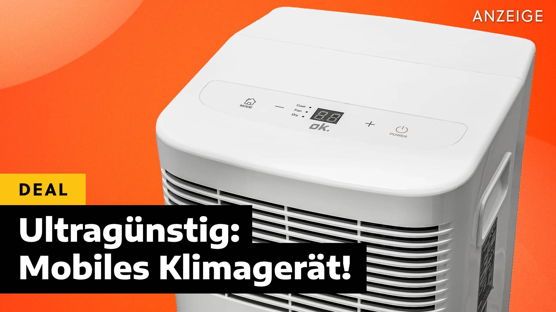 Klimagerät zum Hammerpreis: Bei MediaMarkt gibt's meinen Preis-Leistungs-Tipp der mobilen Klimaanlagen!