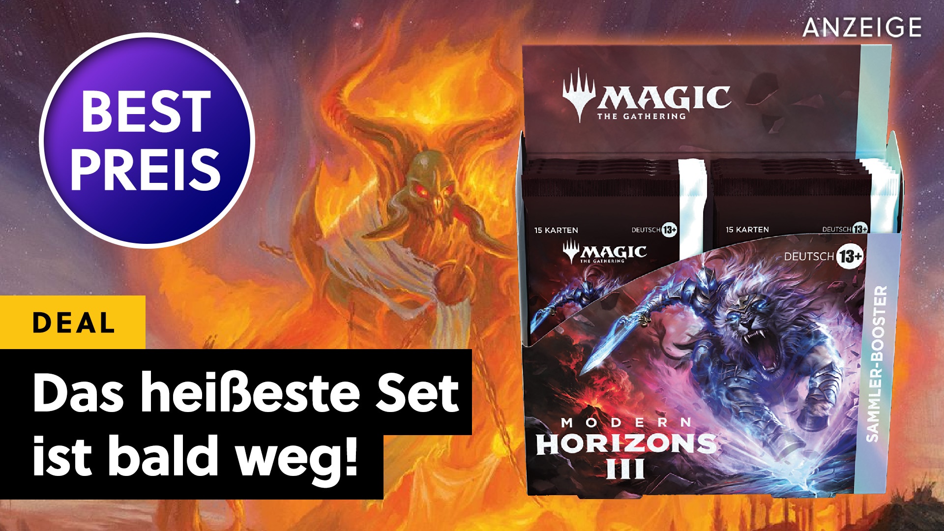 Fast komplett ausverkauft: Das ist die allerletzte Chance für das beste Magic: The Gathering Set des Jahres