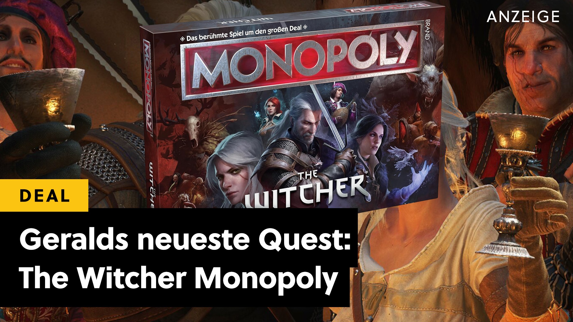 Deals: Vergesst Gwent - Monsterjäger aufgepasst: Dieses Witcher-Brettspiel kostet heute nur die Hälfte [Anzeige]