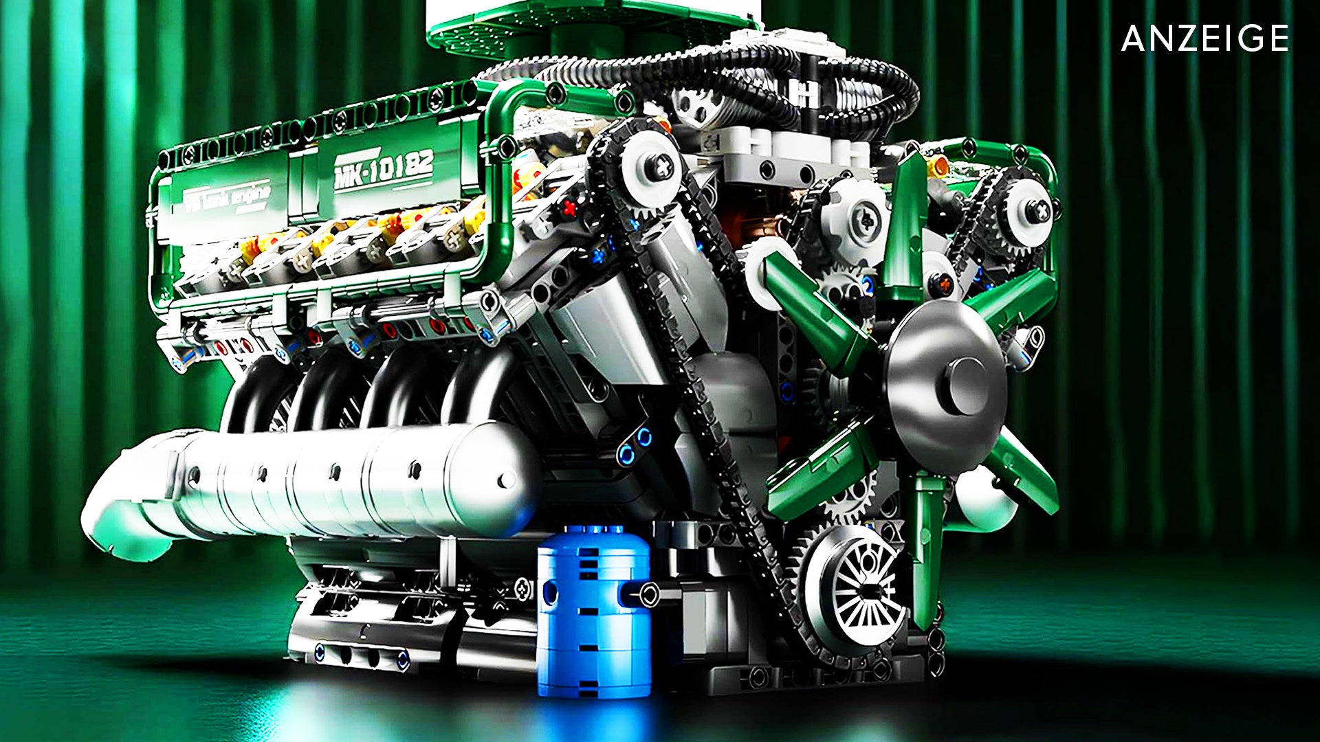 Deals: V8-Motor zum Selbstbauen - Über 2.000 Teile und eine unvergleichbare Liebe zum Detail [Anzeige]